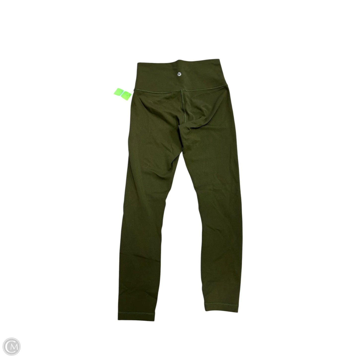 Athletic Leggings By Lululemon In Green, Size: 6