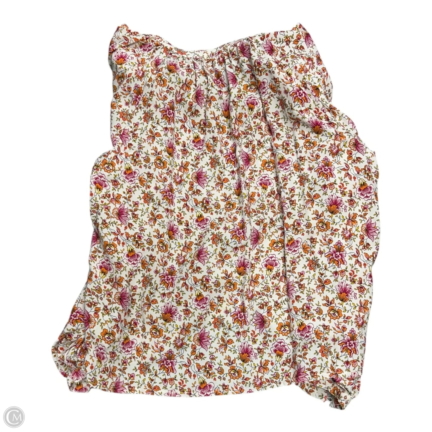 Top Long Sleeve By Old Navy In Floral Print, Size: Xsp