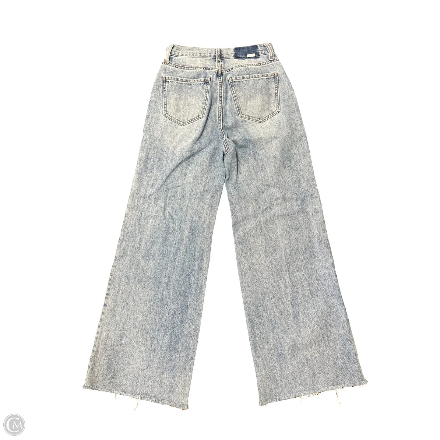 Jeans Wide Leg By Daze In Blue Denim, Size: 0
