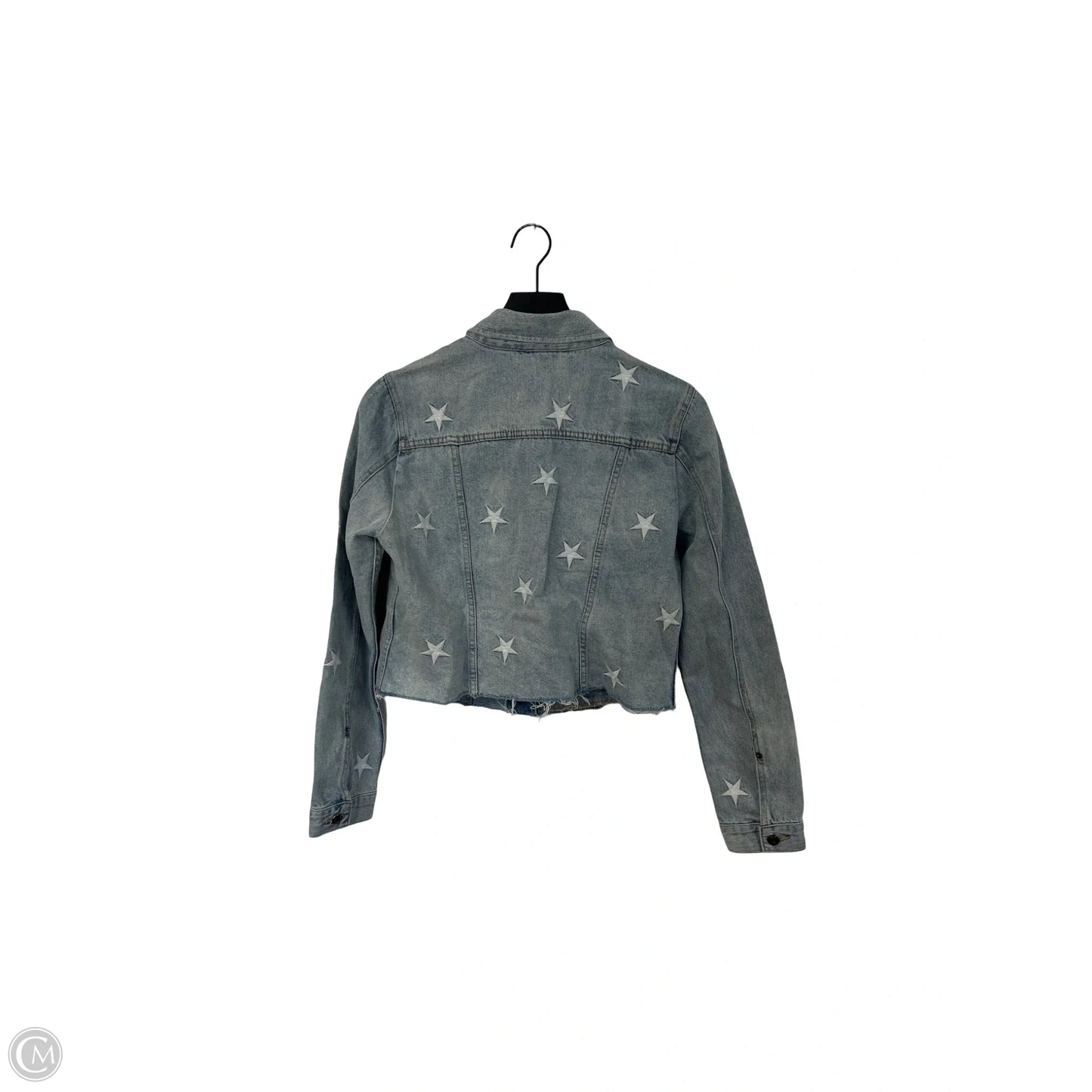 Jacket Denim By Pistola In Blue Denim, Size: M