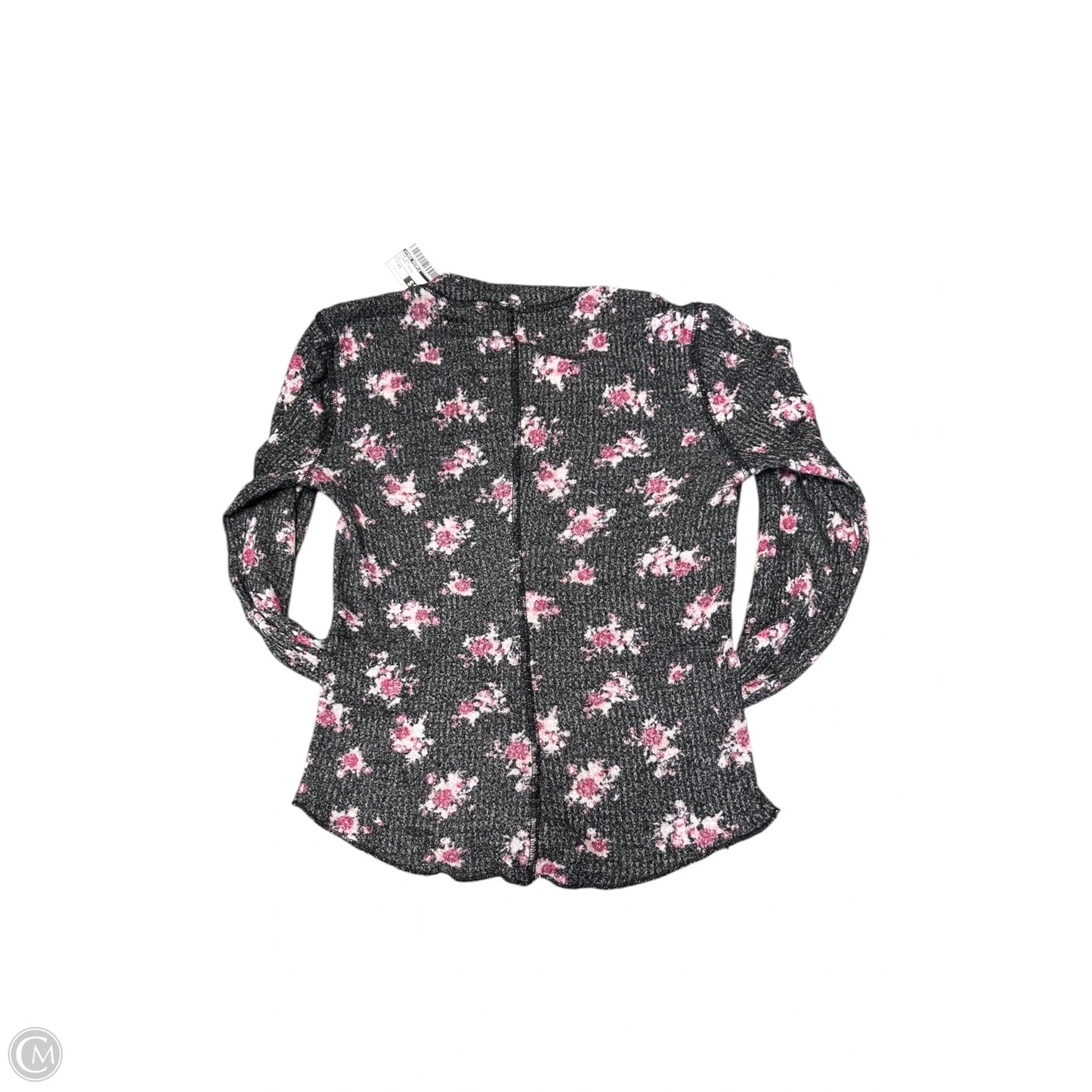 Top Long Sleeve By Free People In Floral Print, Size: Xs