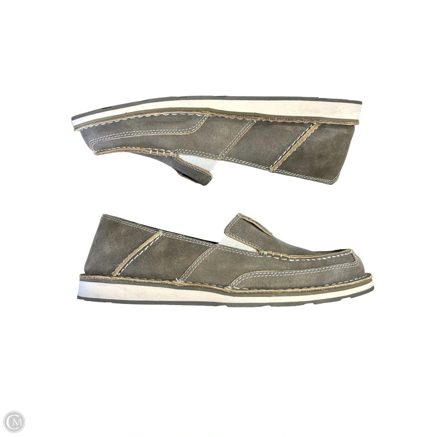Shoes Flats By Ariat In Brown, Size: 10