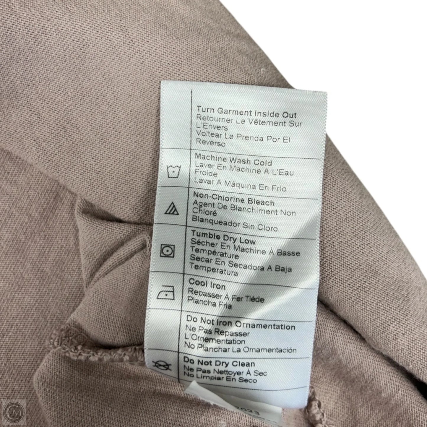 Top Long Sleeve By Carhartt In Mauve, Size: Xs