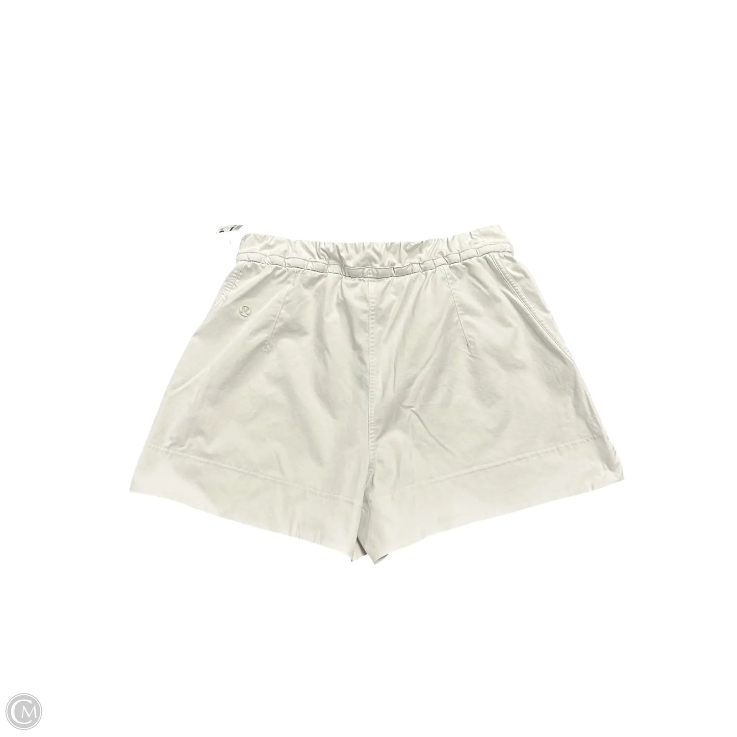 Athletic Shorts By Lululemon In Ivory, Size: M