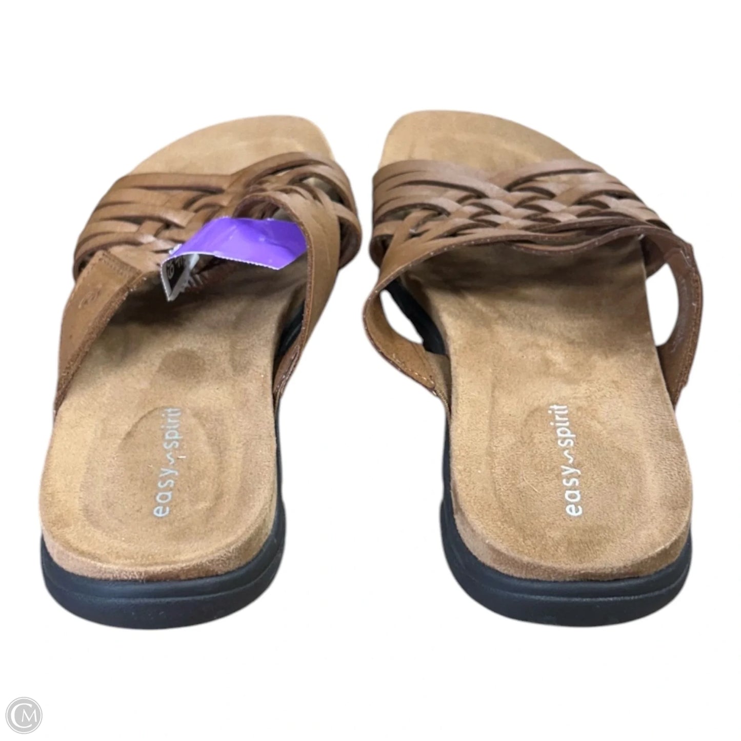 Sandals Flats By Easy Spirit In Brown, Size: 7