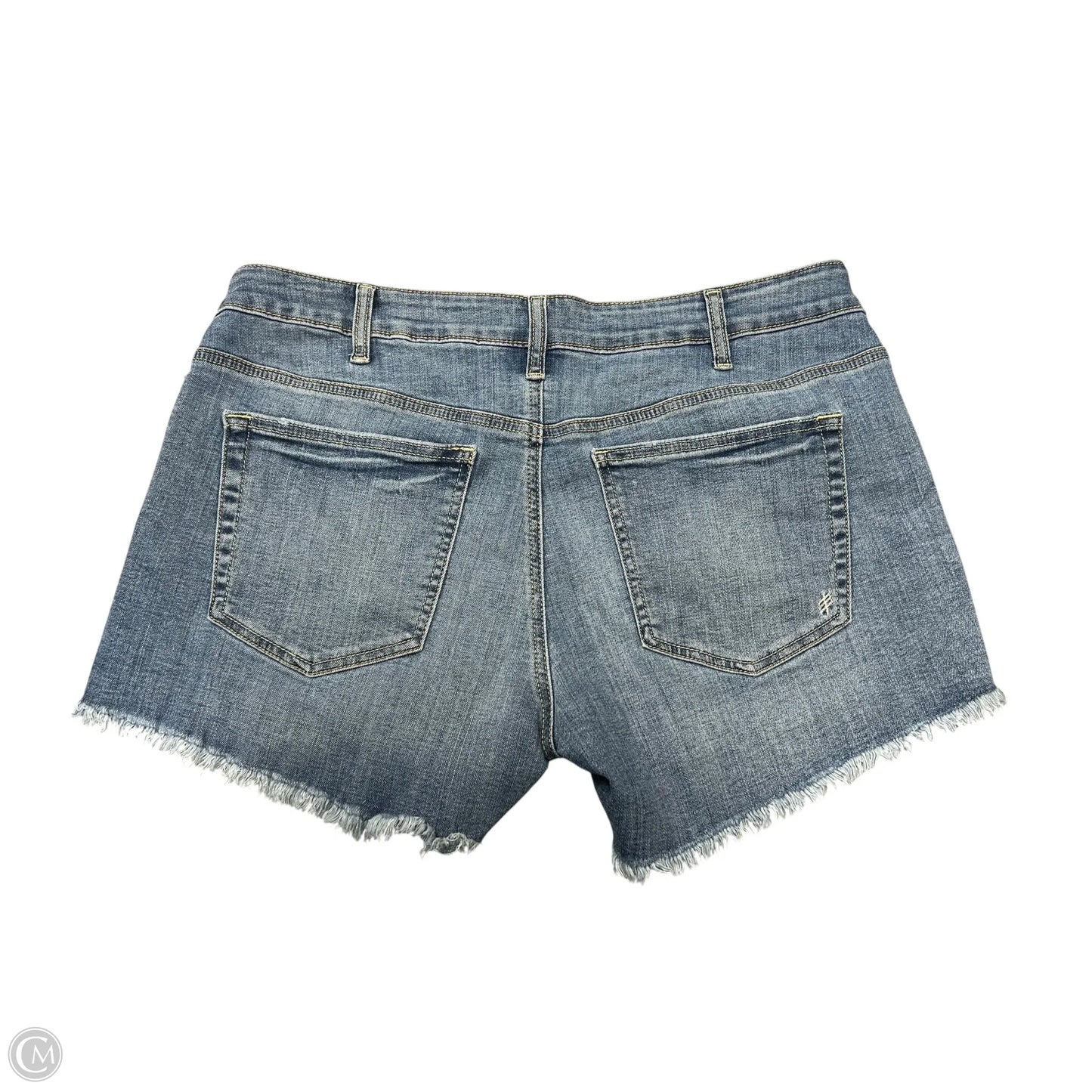 Shorts By Silver In Blue Denim, Size: 14