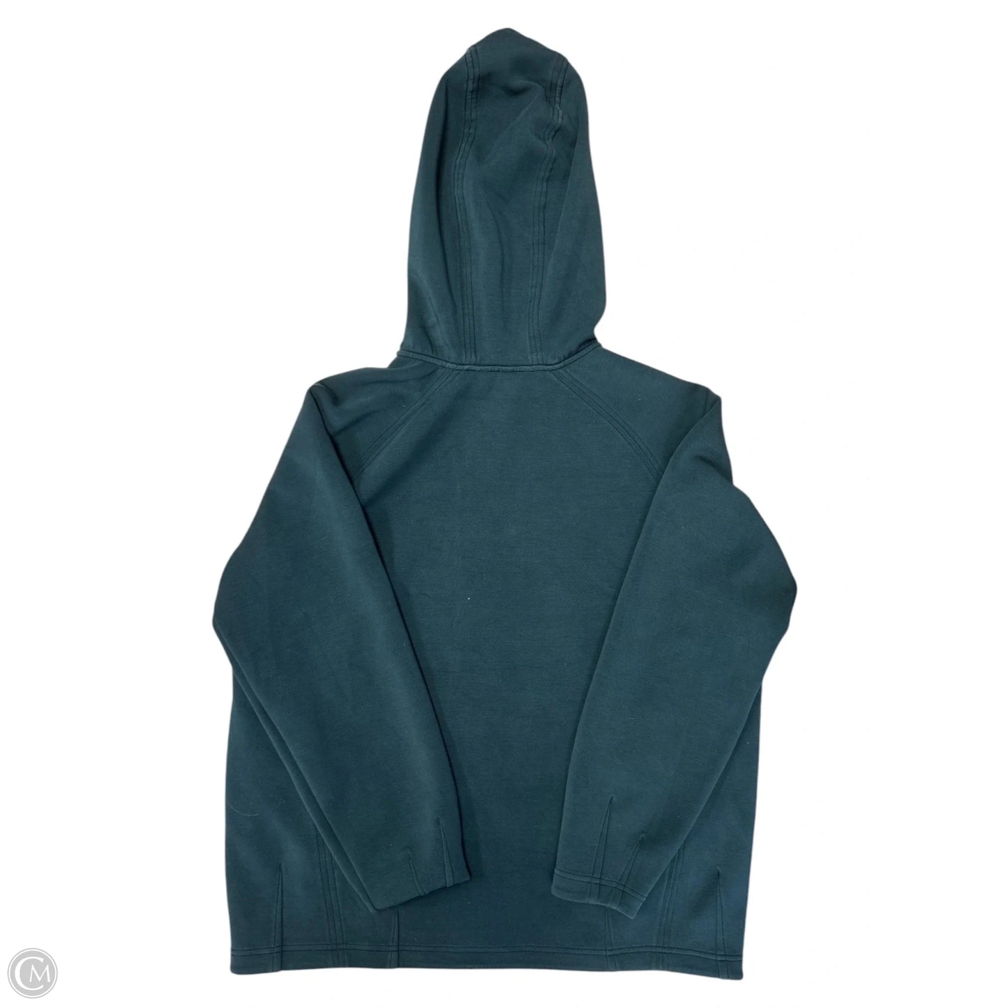 Athletic Sweatshirt Hoodie By Athleta In Teal, Size: L