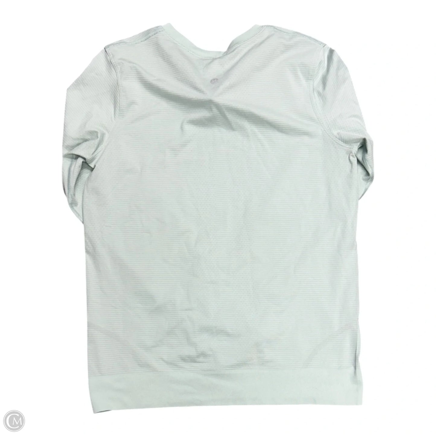 Athletic Top Long Sleeve Crewneck By Lululemon In Green, Size: 6