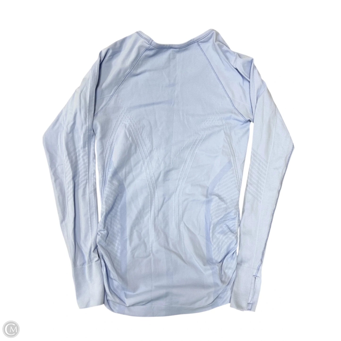 Athletic Top Long Sleeve Crewneck By Athleta In Blue, Size: S