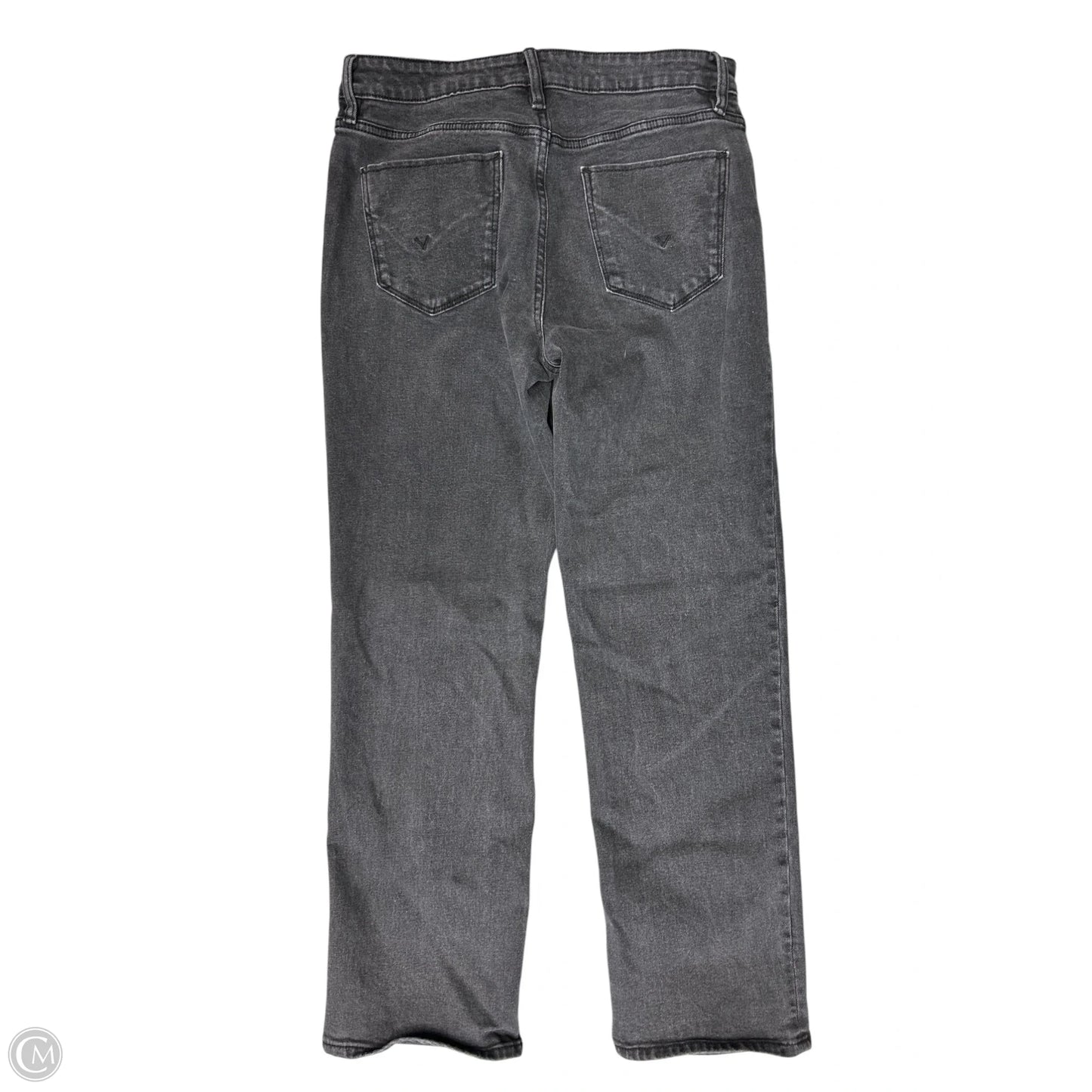 Jeans Straight By Hudson In Black Denim, Size: 8