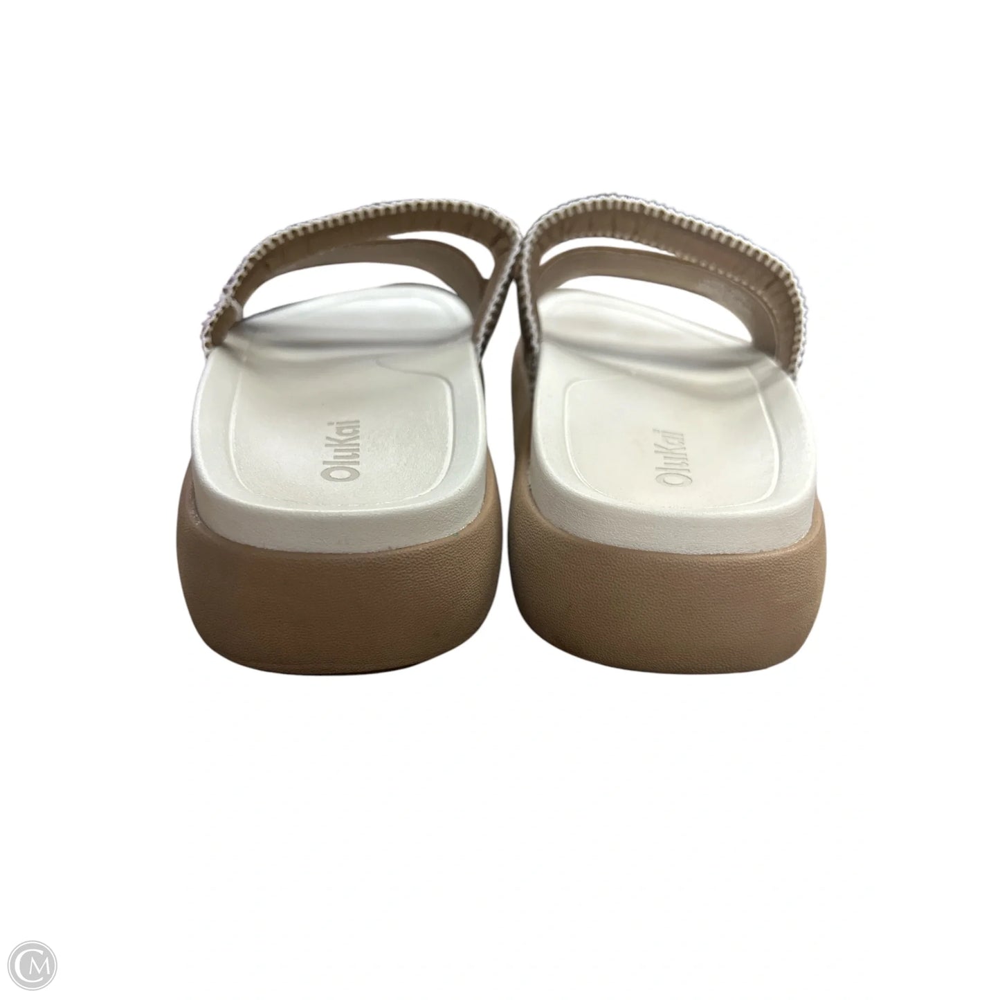 Sandals Heels Platform By Olukai In Brown, Size: 7.5