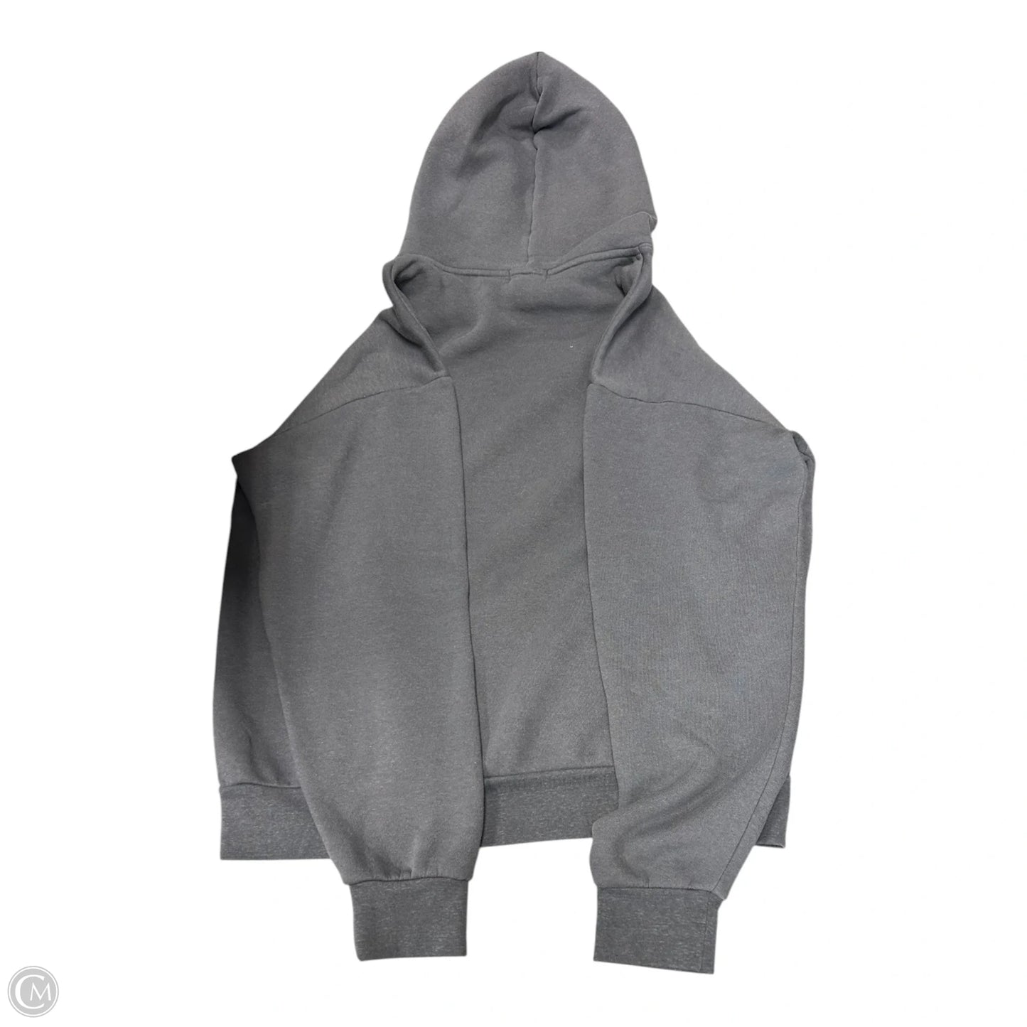 Sweatshirt Hoodie By Cmb In Grey, Size: Xl