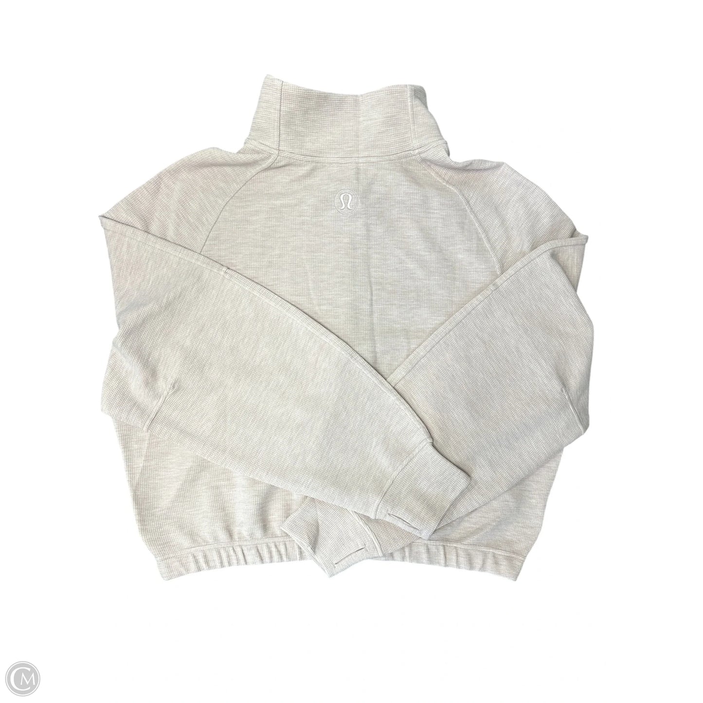 Athletic Sweatshirt Collar By Lululemon In Pink, Size: Xl