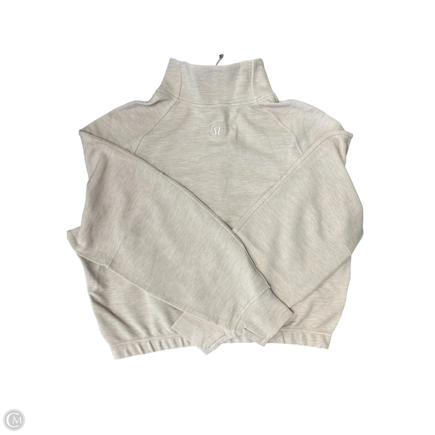 Athletic Sweatshirt Collar By Lululemon In Pink, Size: Xl