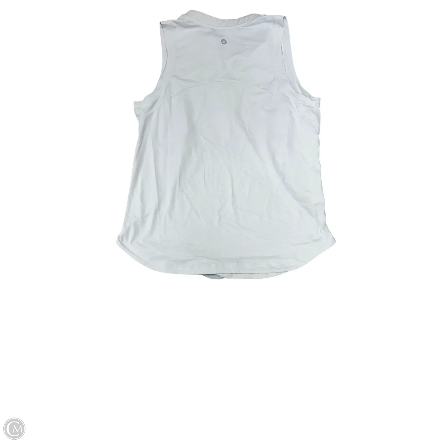 Athletic Tank Top By Lululemon In White, Size: 4