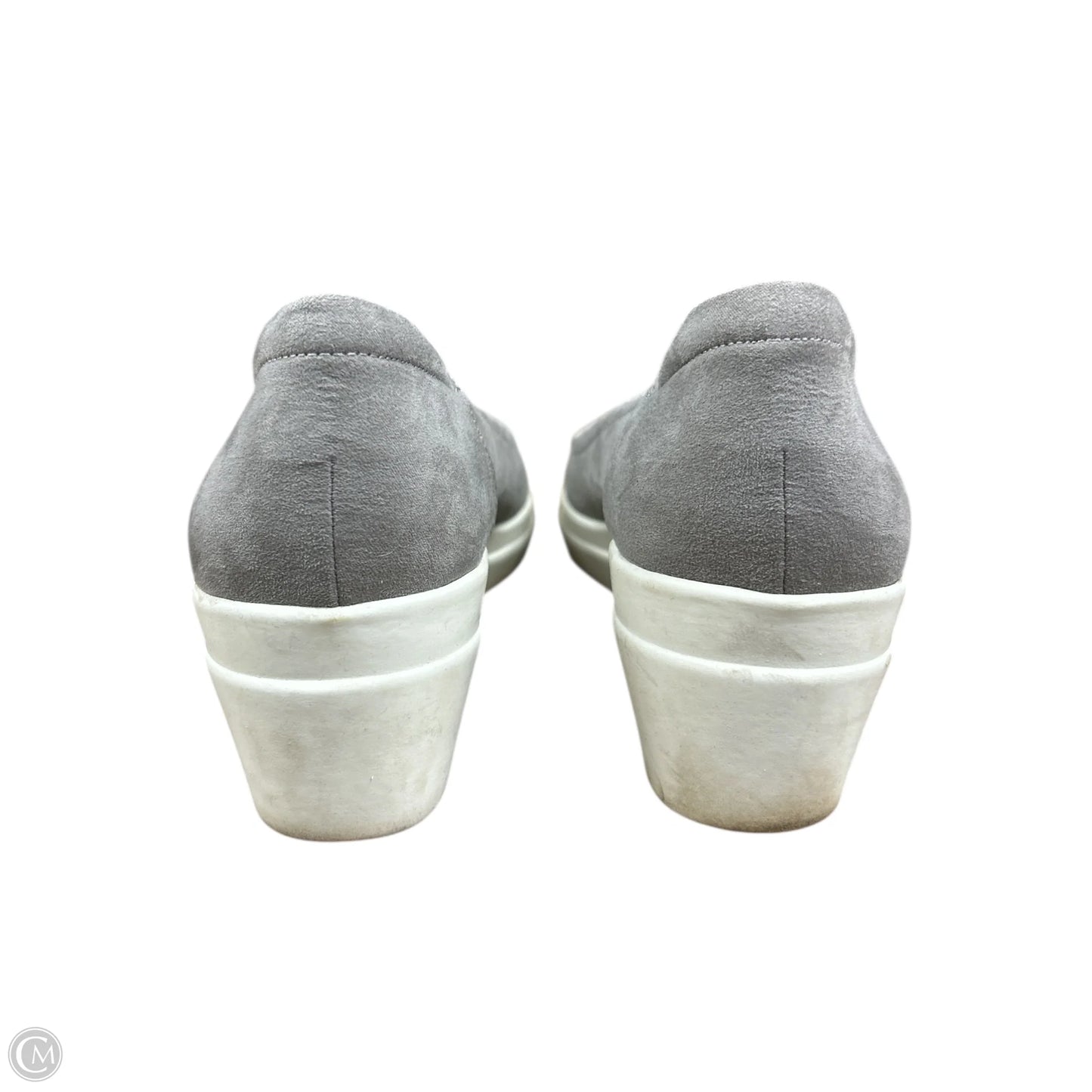 Shoes Heels Wedge By Naturalizer In Grey, Size: 10