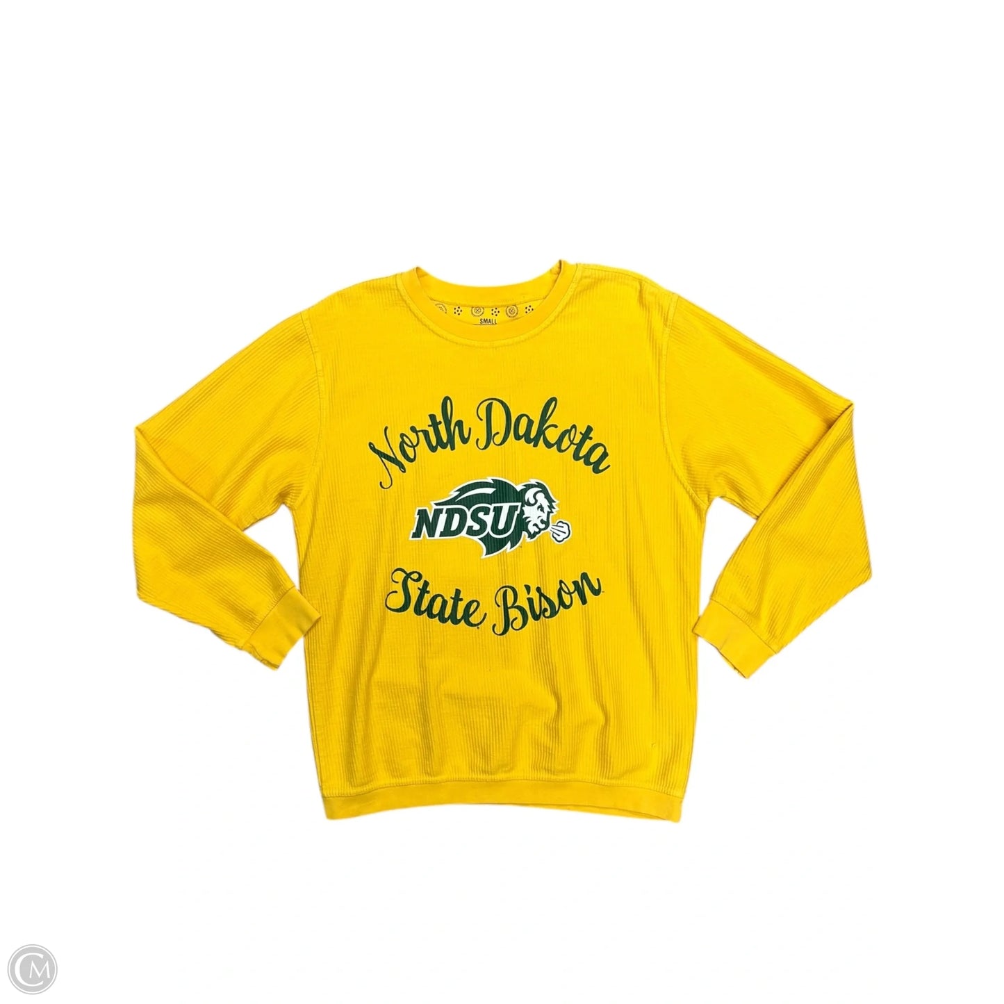 Sweatshirt Crewneck By Clothes Mentor In Yellow, Size: S