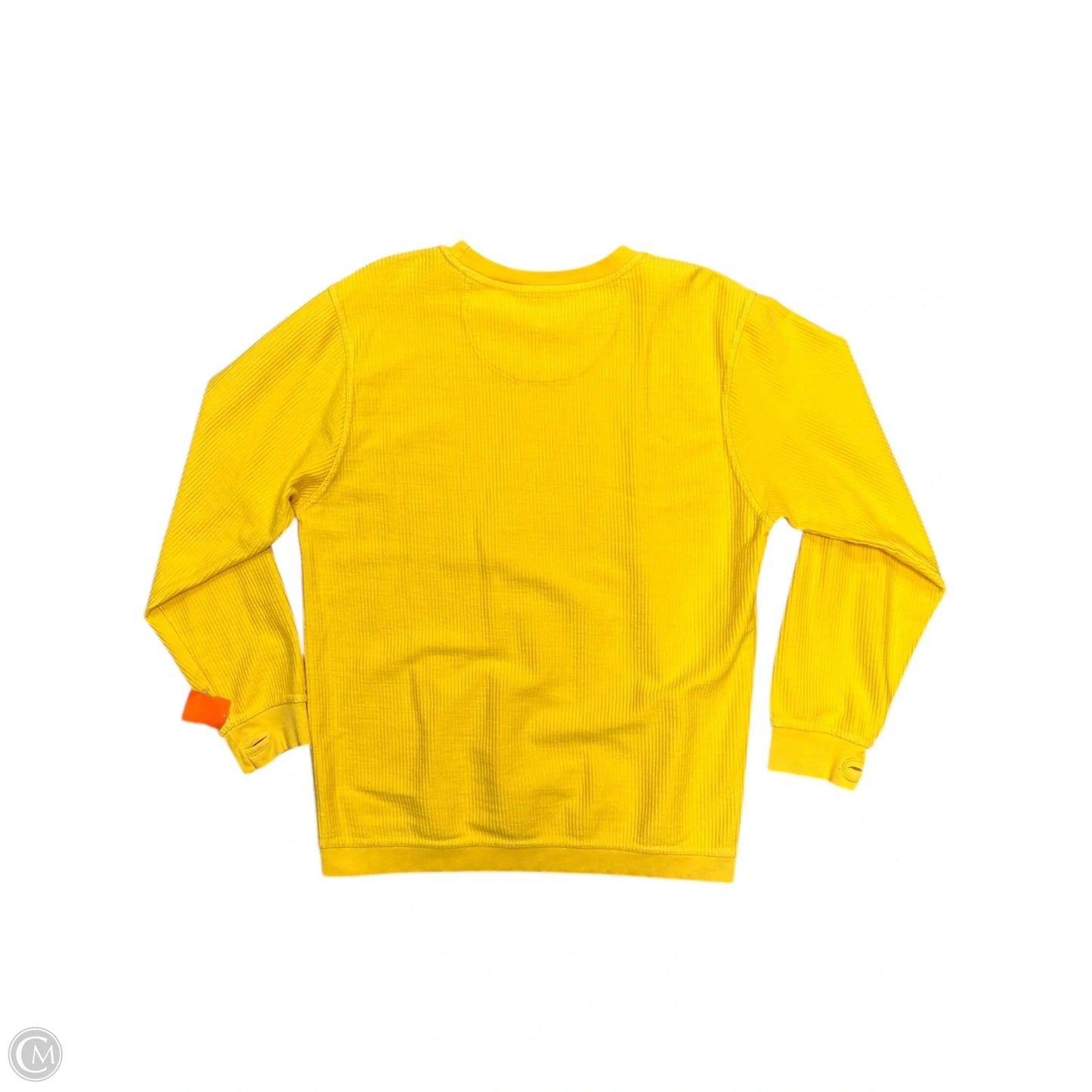 Sweatshirt Crewneck By Clothes Mentor In Yellow, Size: S