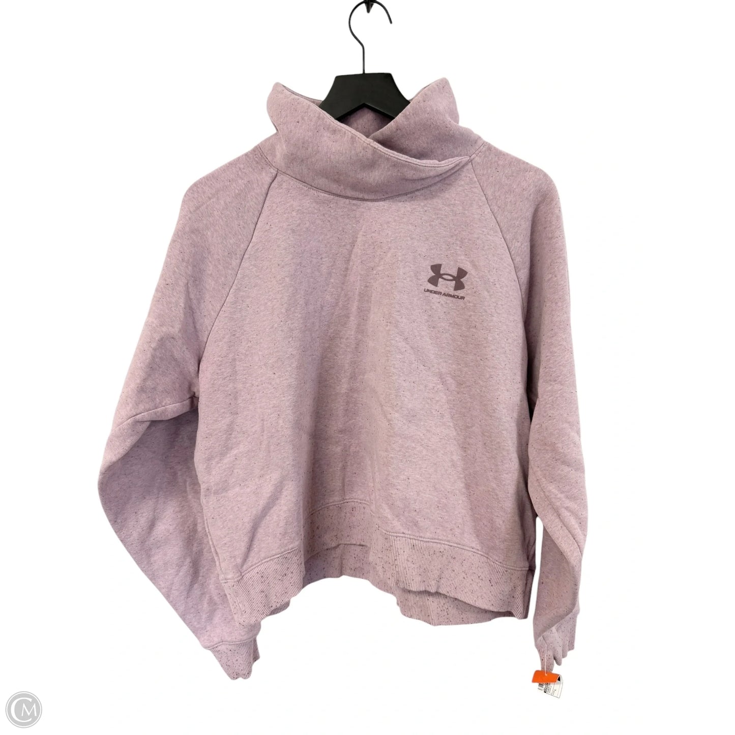 Sweatshirt Collar By Under Armour In Purple, Size: L