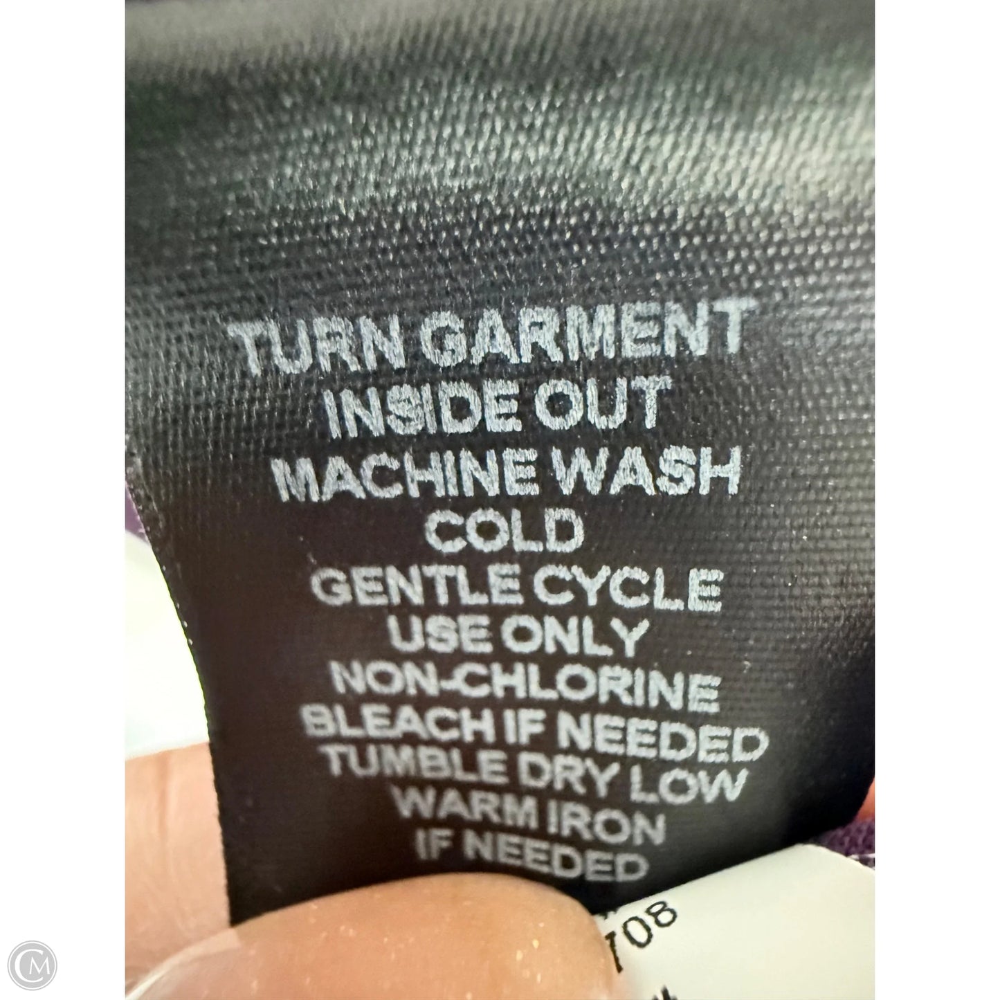 Top Short Sleeve By Torrid In Purple, Size: 1x