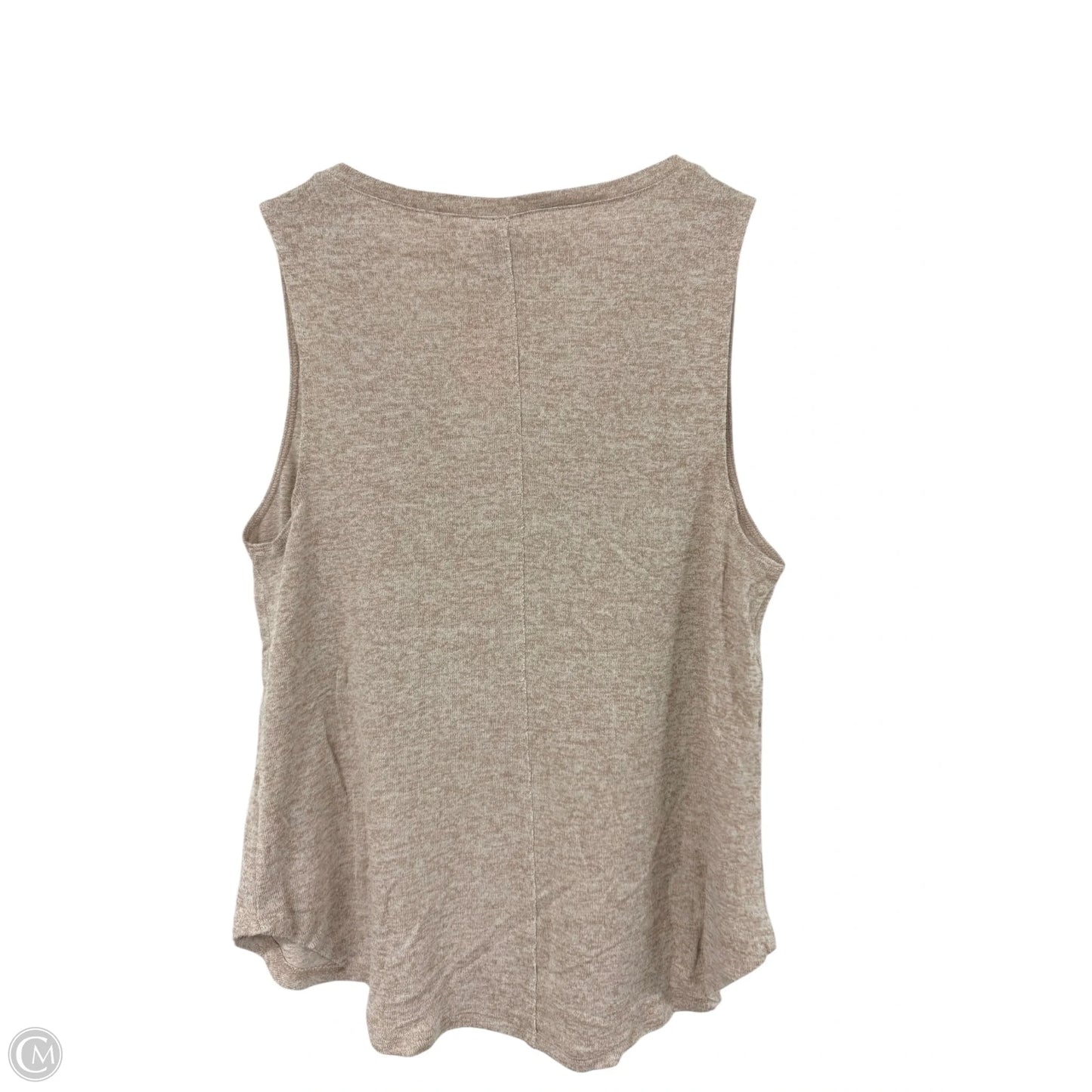 Top Sleeveless Basic By Cme In Tan, Size: S