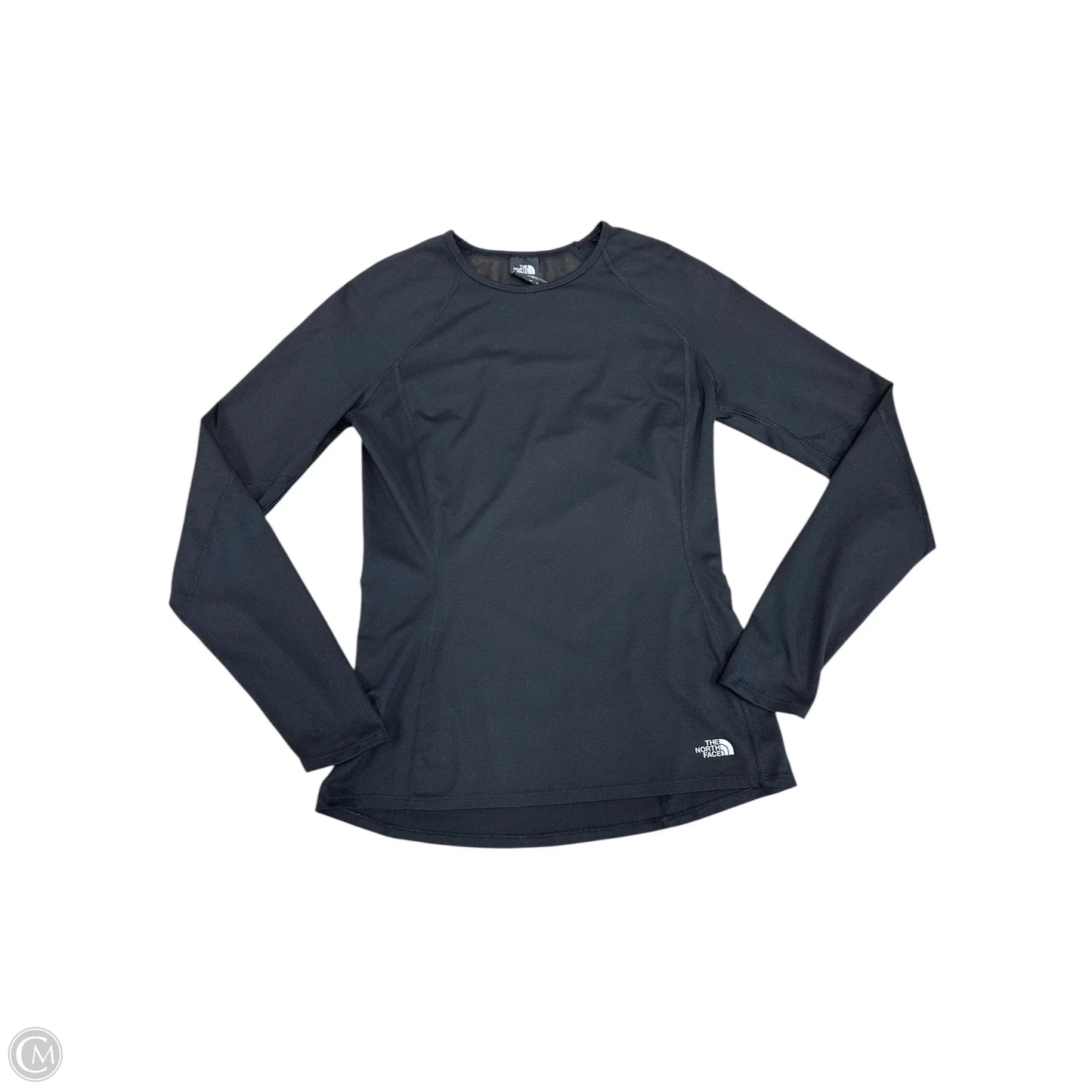 Athletic Top Long Sleeve Crewneck By The North Face In Black, Size: S