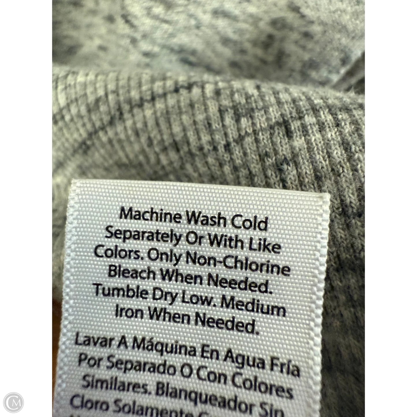 Sweatshirt Hoodie By Free Assembly In Grey, Size: S