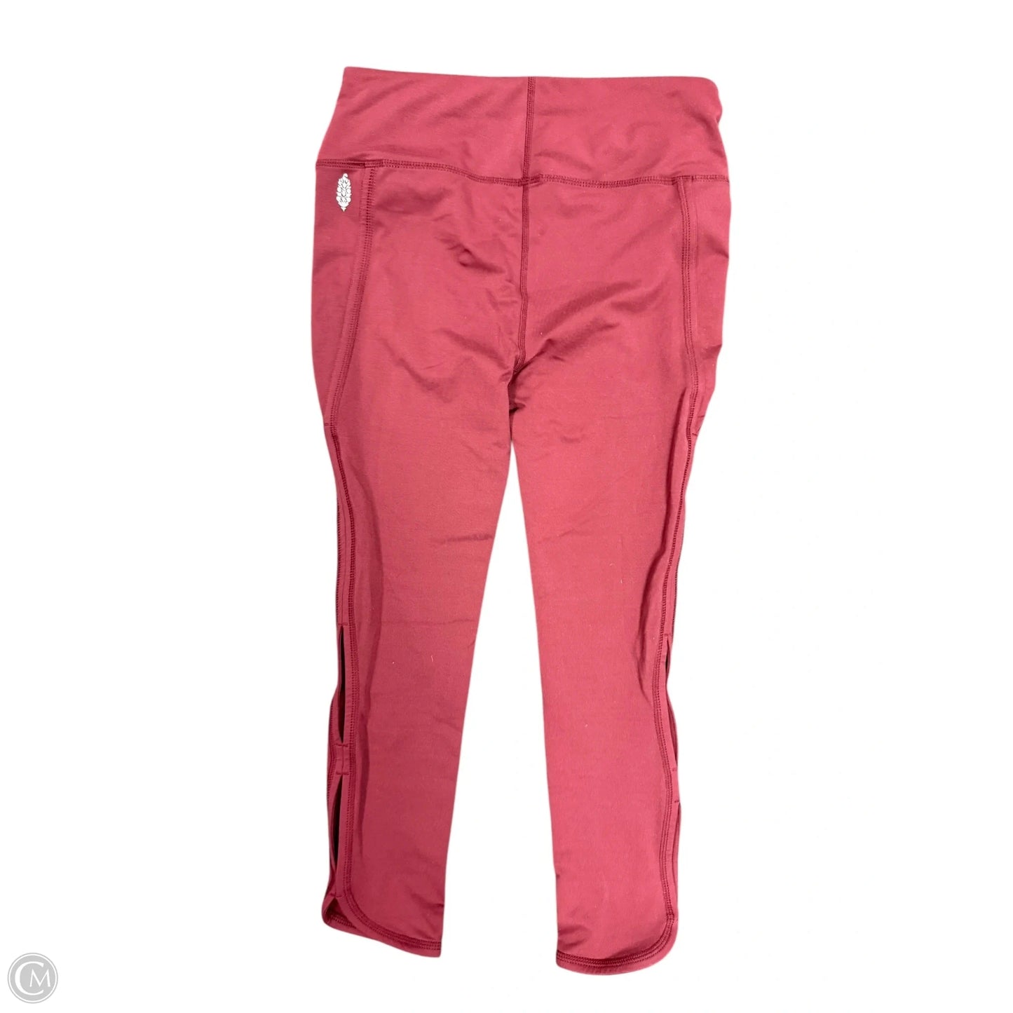 Athletic Leggings Capris By Free People In Red, Size: M