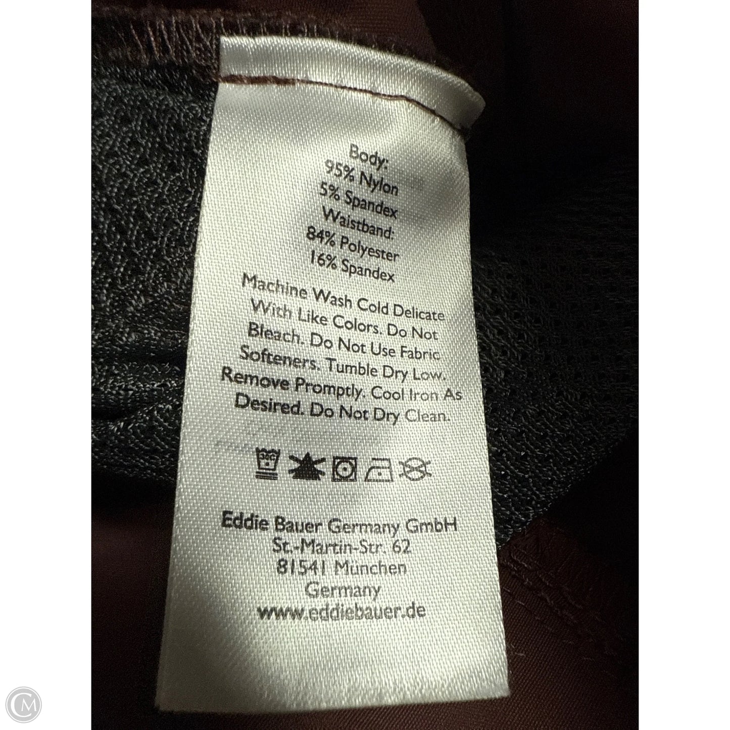 Athletic Pants By Eddie Bauer In Brown, Size: 6