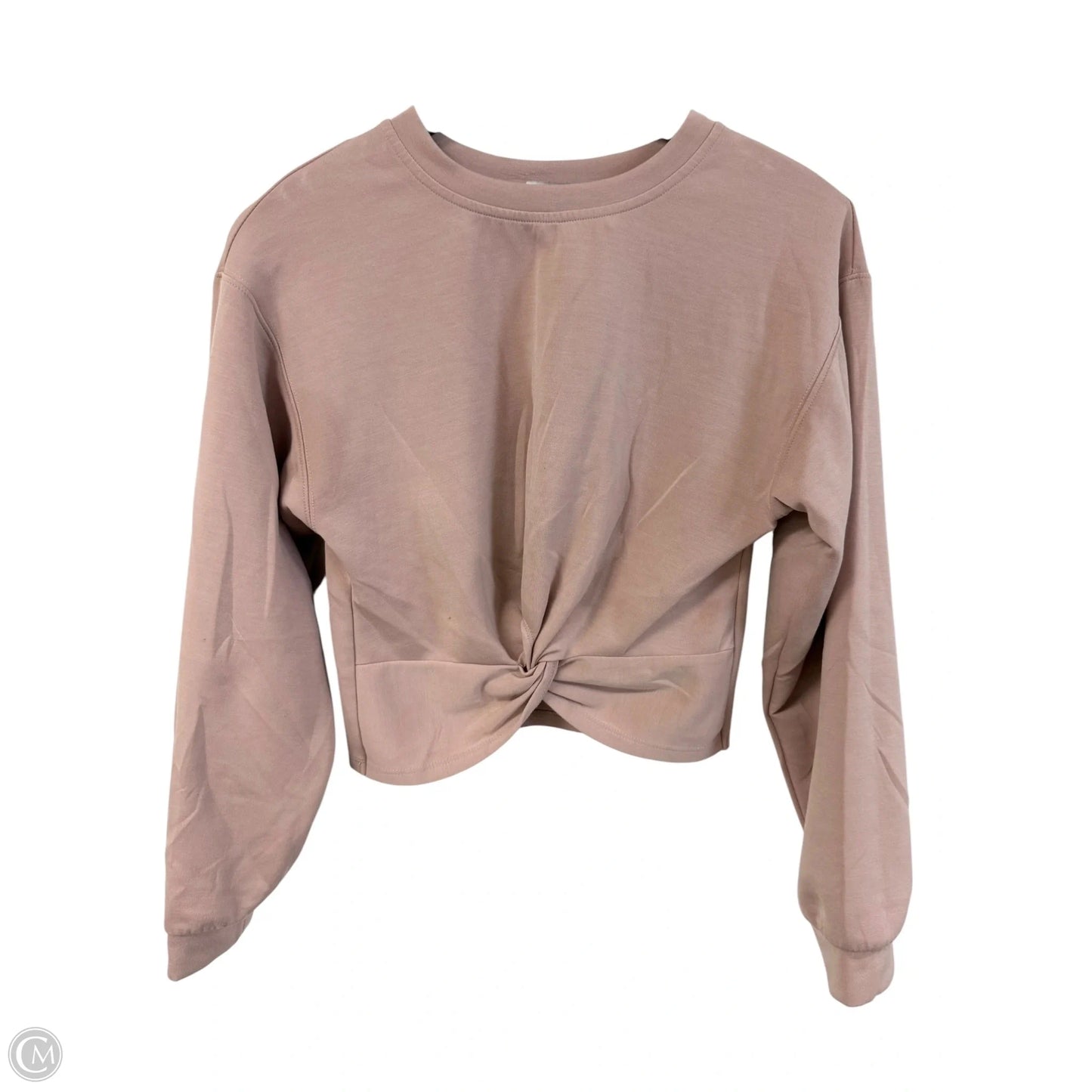 Athletic Top Long Sleeve Crewneck By Clothes Mentor In Pink, Size: M