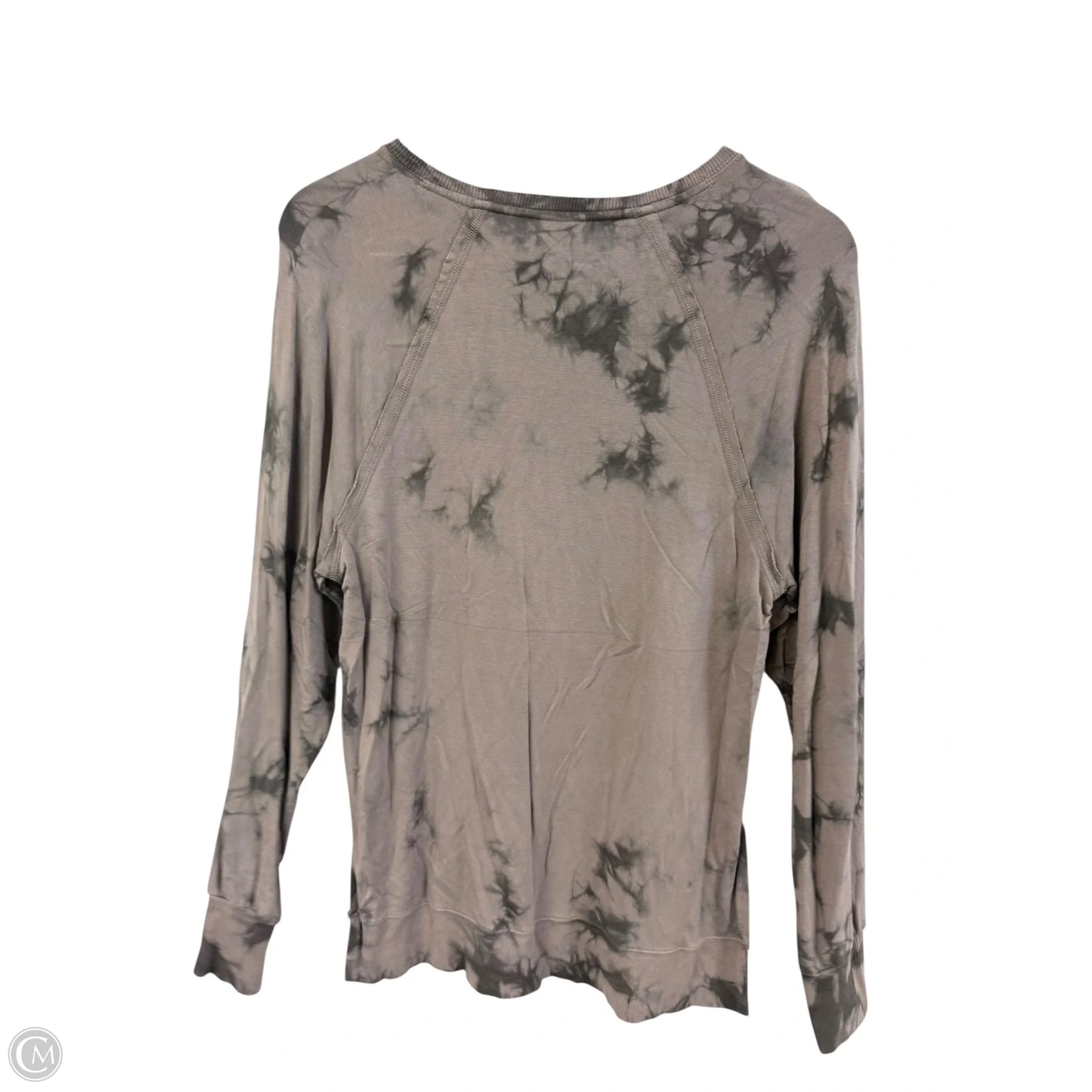 Athletic Top Long Sleeve Crewneck By Joy Lab In Taupe, Size: Xs