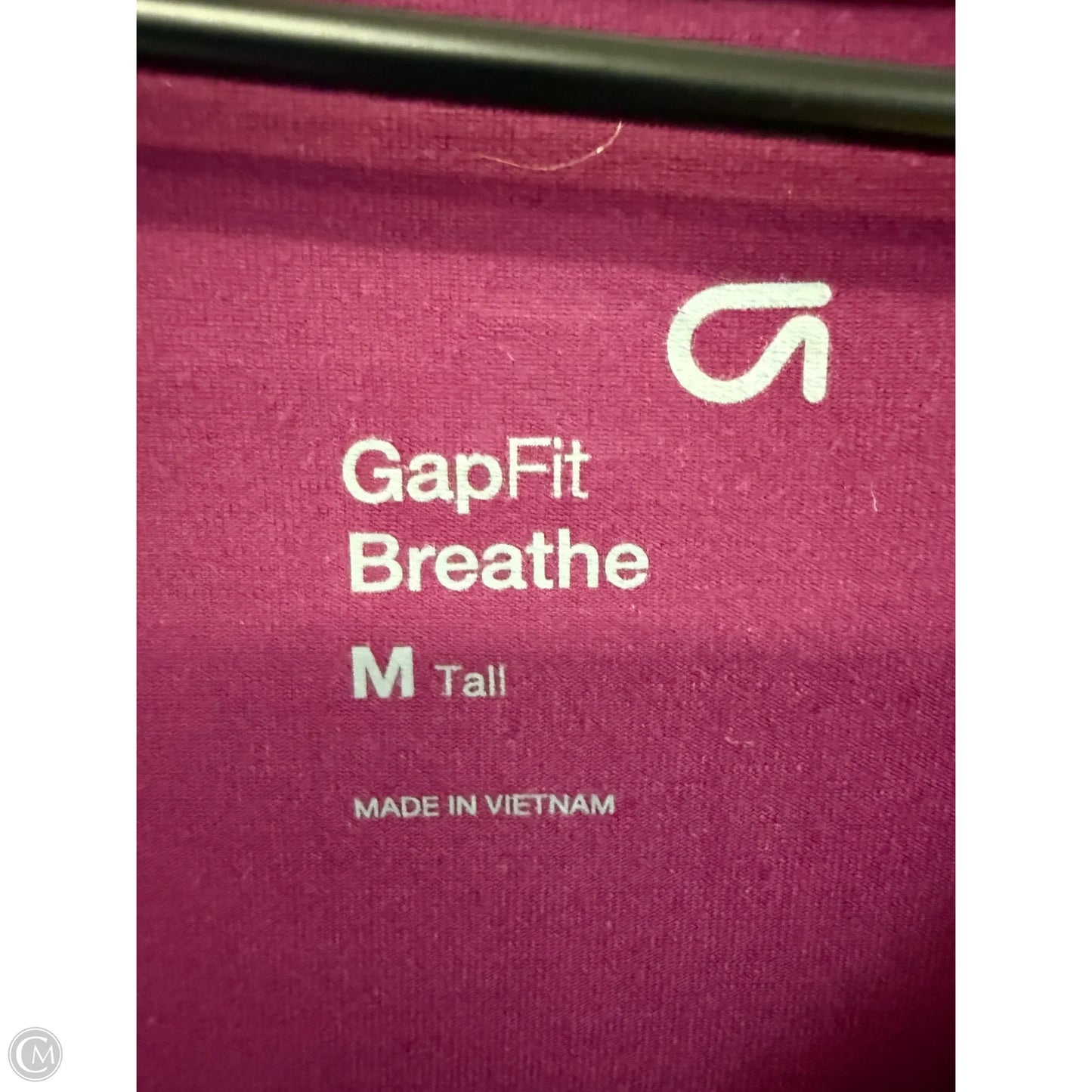 Athletic Top Long Sleeve Crewneck By Gapfit In Purple, Size: M