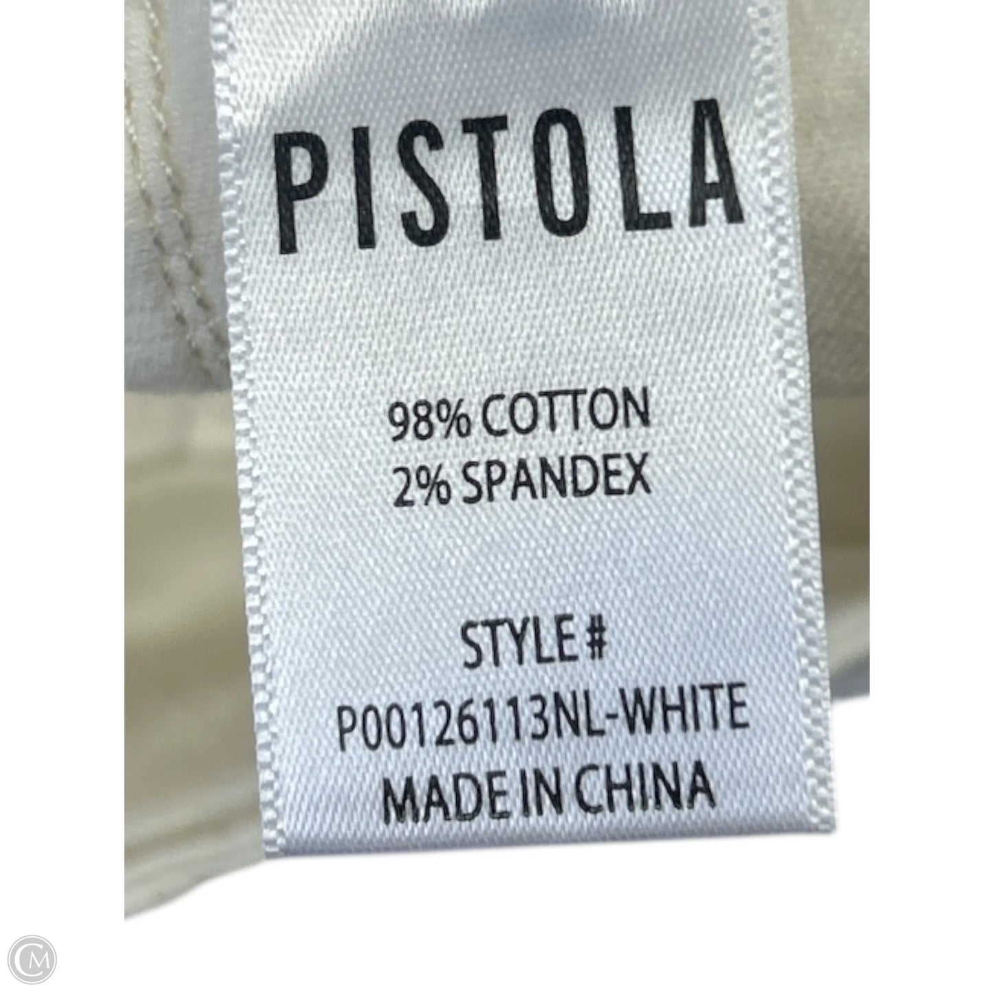 Shorts By Pistola In White, Size: 10