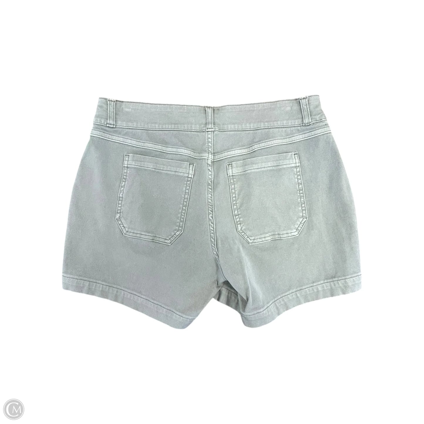 Shorts By Spanx In Green Denim, Size: M