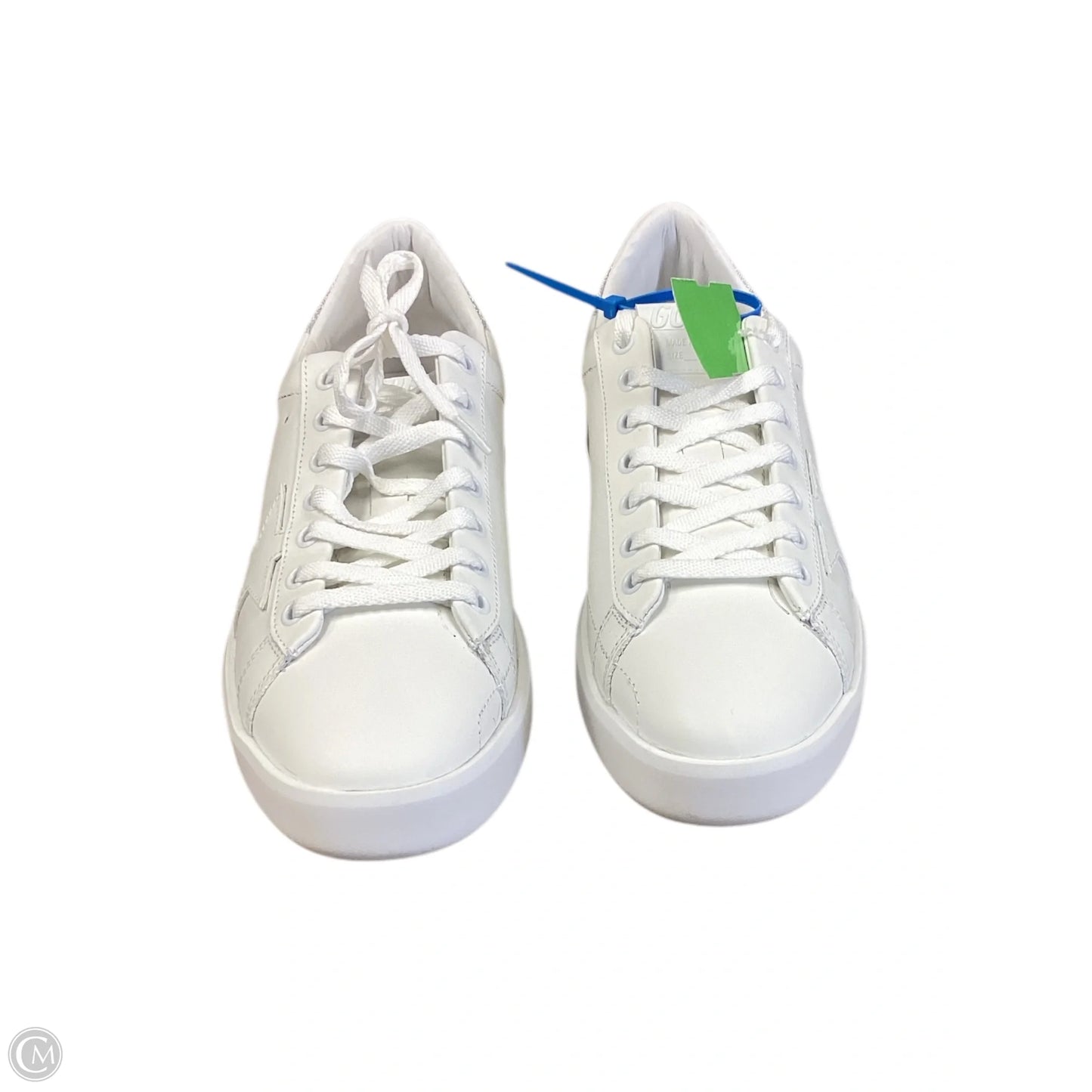 Shoes Luxury Designer By Golden Goose In White, Size: 10
