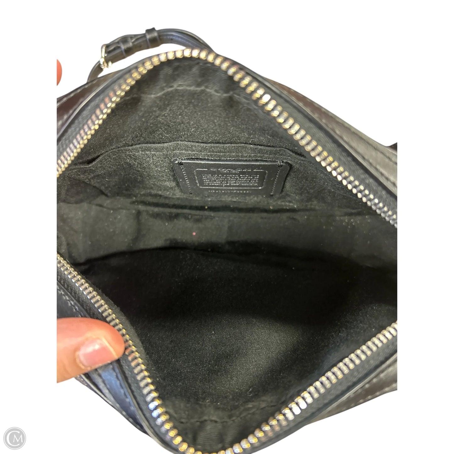 Crossbody Designer By Coach, Size: Medium