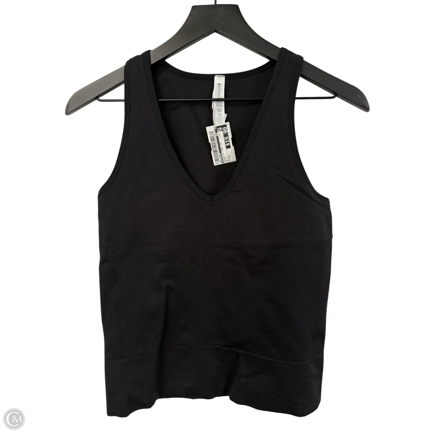 Athletic Tank Top By Athleta In Black, Size: M