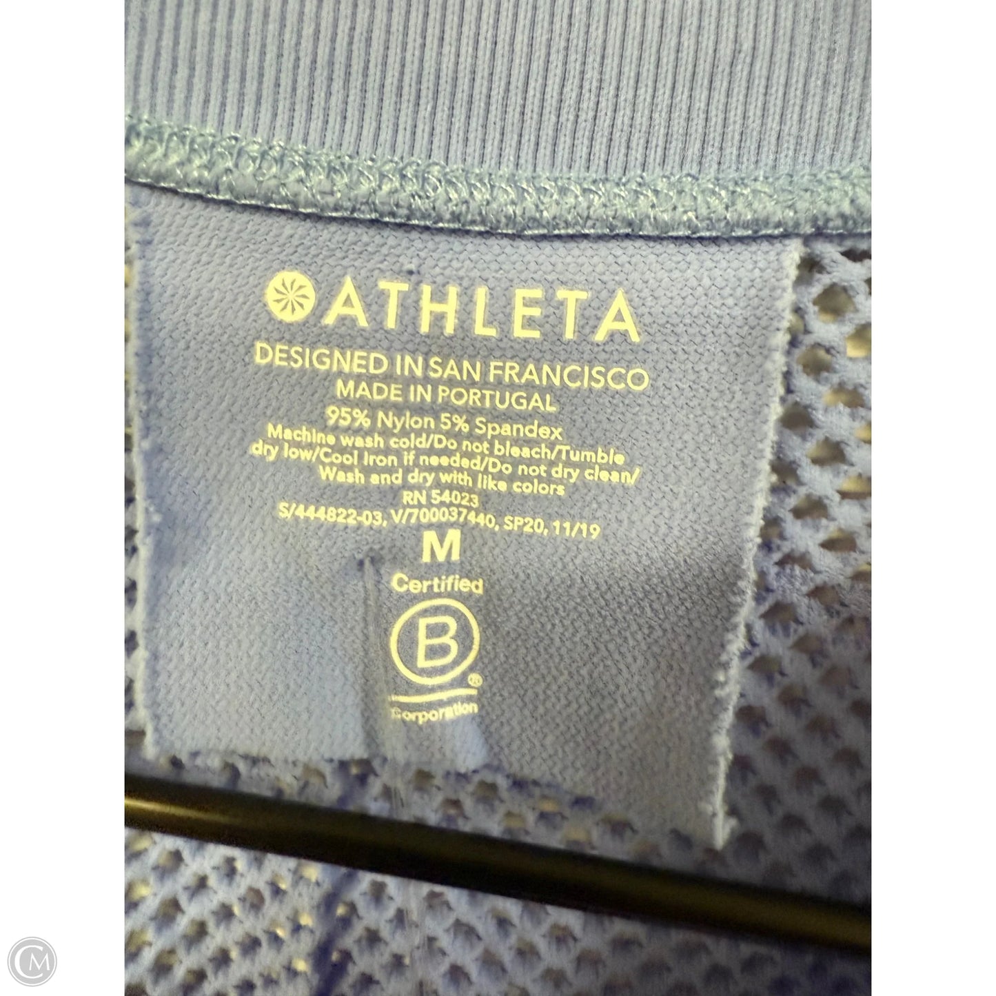 Athletic Tank Top By Athleta In Blue, Size: M