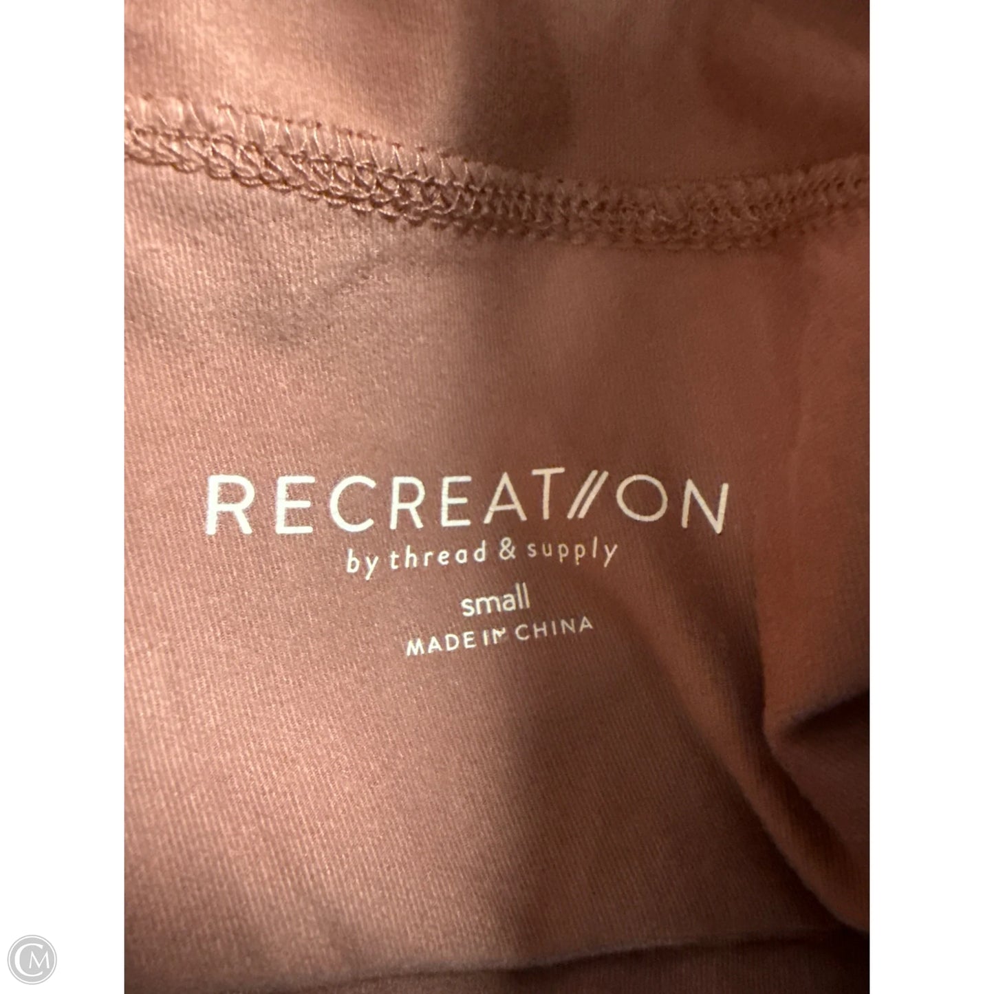 Athletic Pants By Thread And Supply In Brown, Size: S