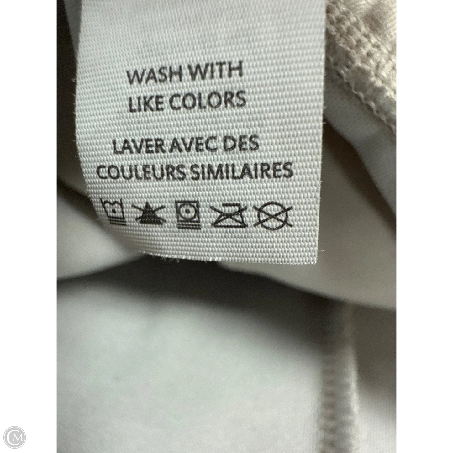 Athletic Pants By Yogalicious In Tan, Size: M