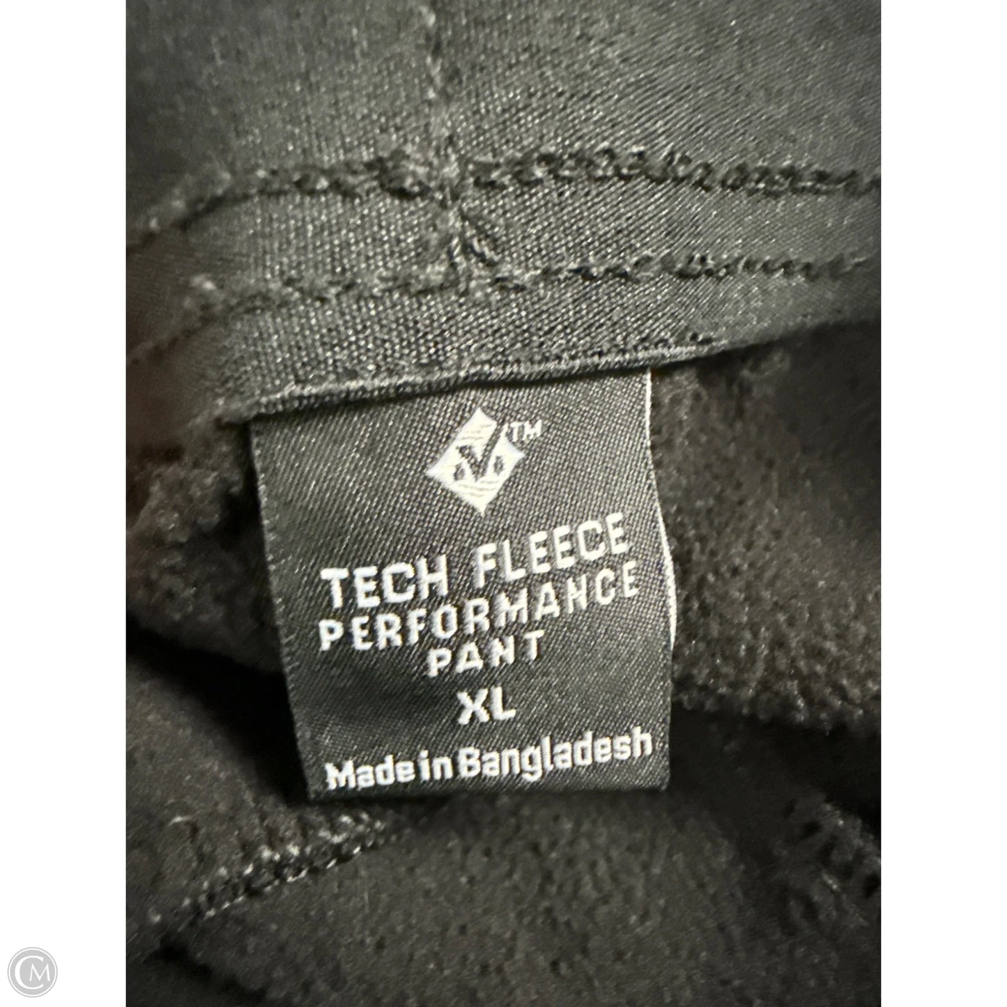 Athletic Pants By Members Mark In Black, Size: Xl
