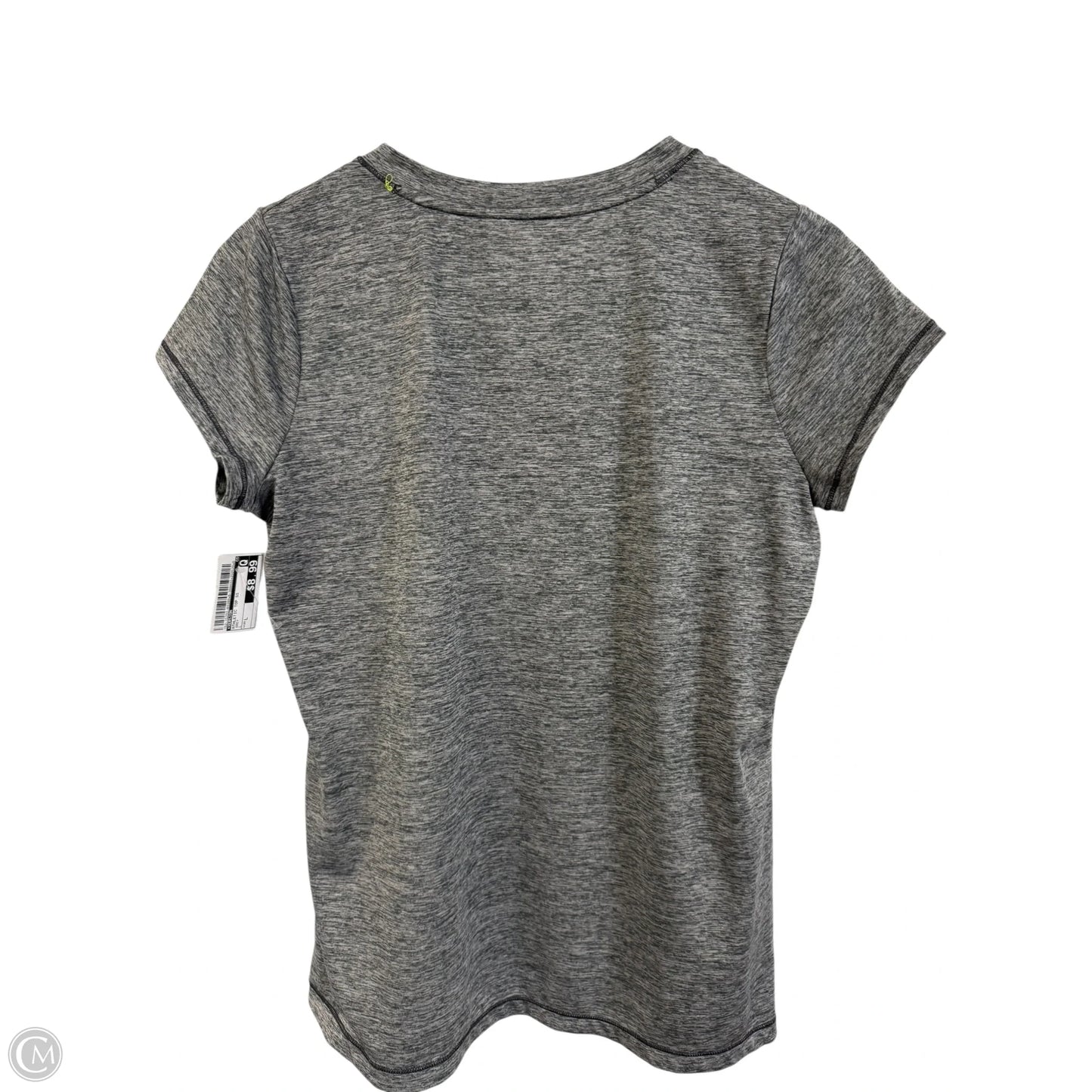 Athletic Top Short Sleeve By Xersion In Grey, Size: L