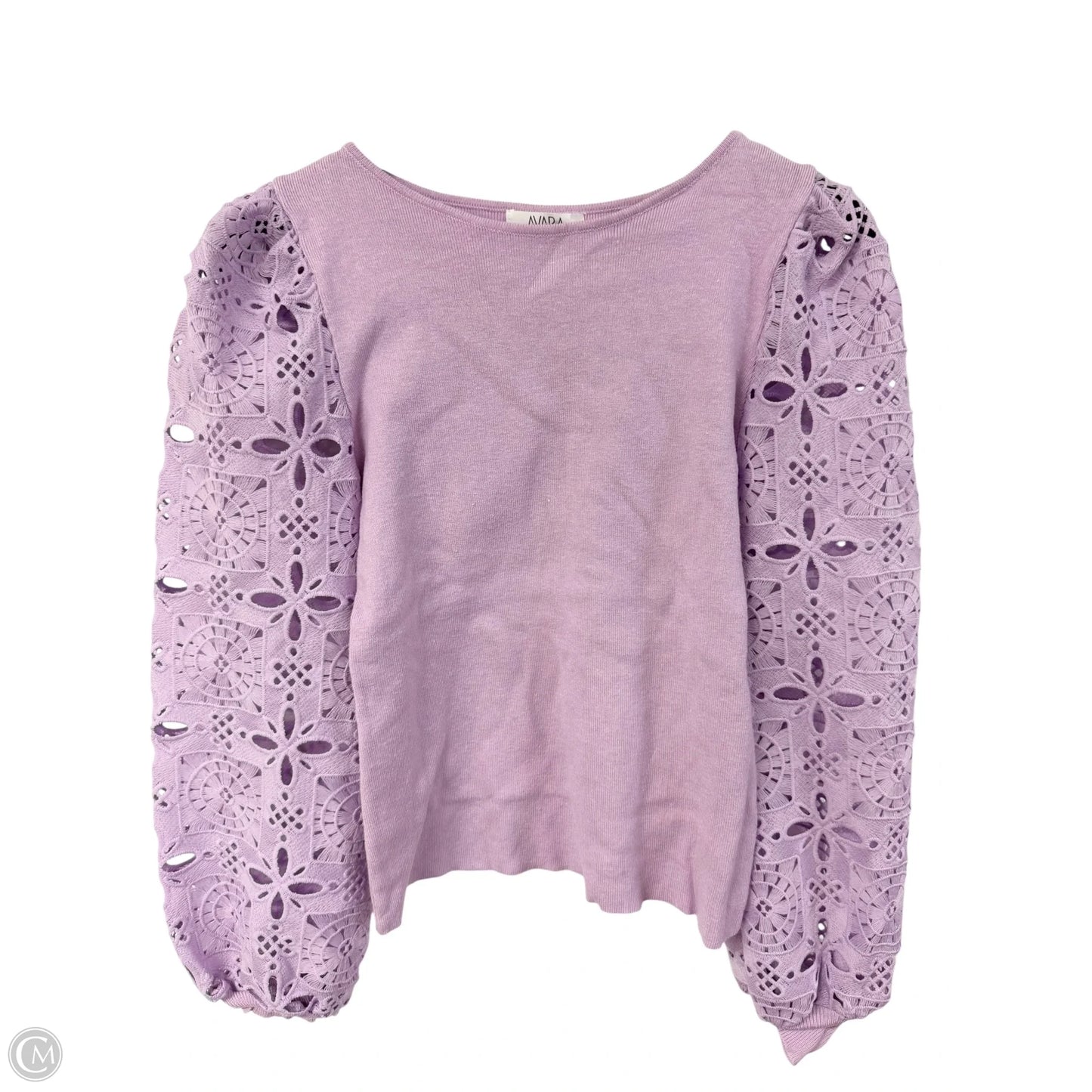 Top Long Sleeve By Clothes Mentor In Orange, Size: S