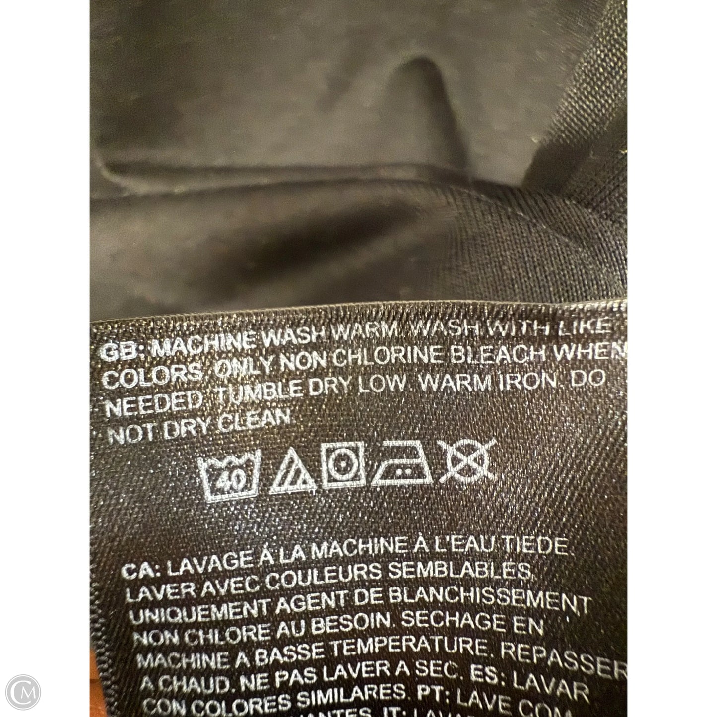 Athletic Top Short Sleeve By The North Face In Black, Size: S