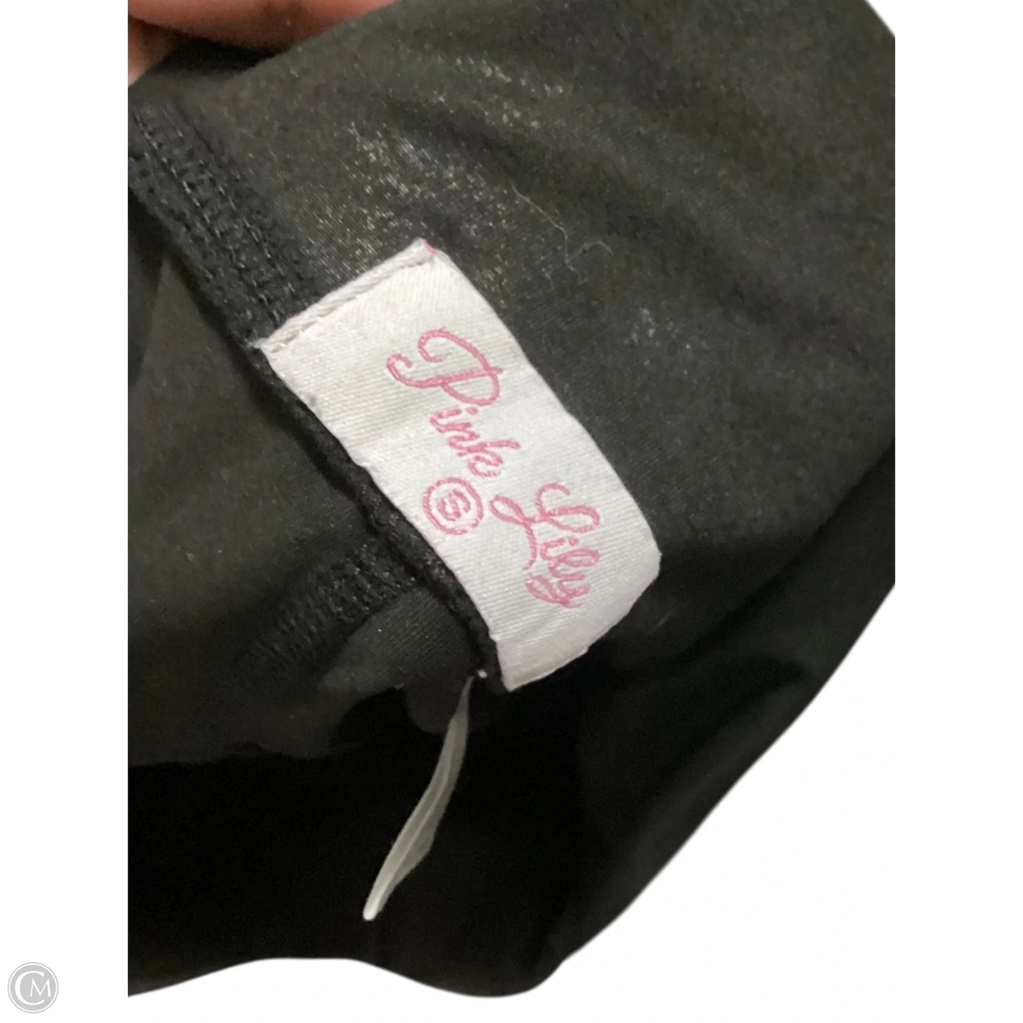 Athletic Pants By Pink Lily In Black, Size: S