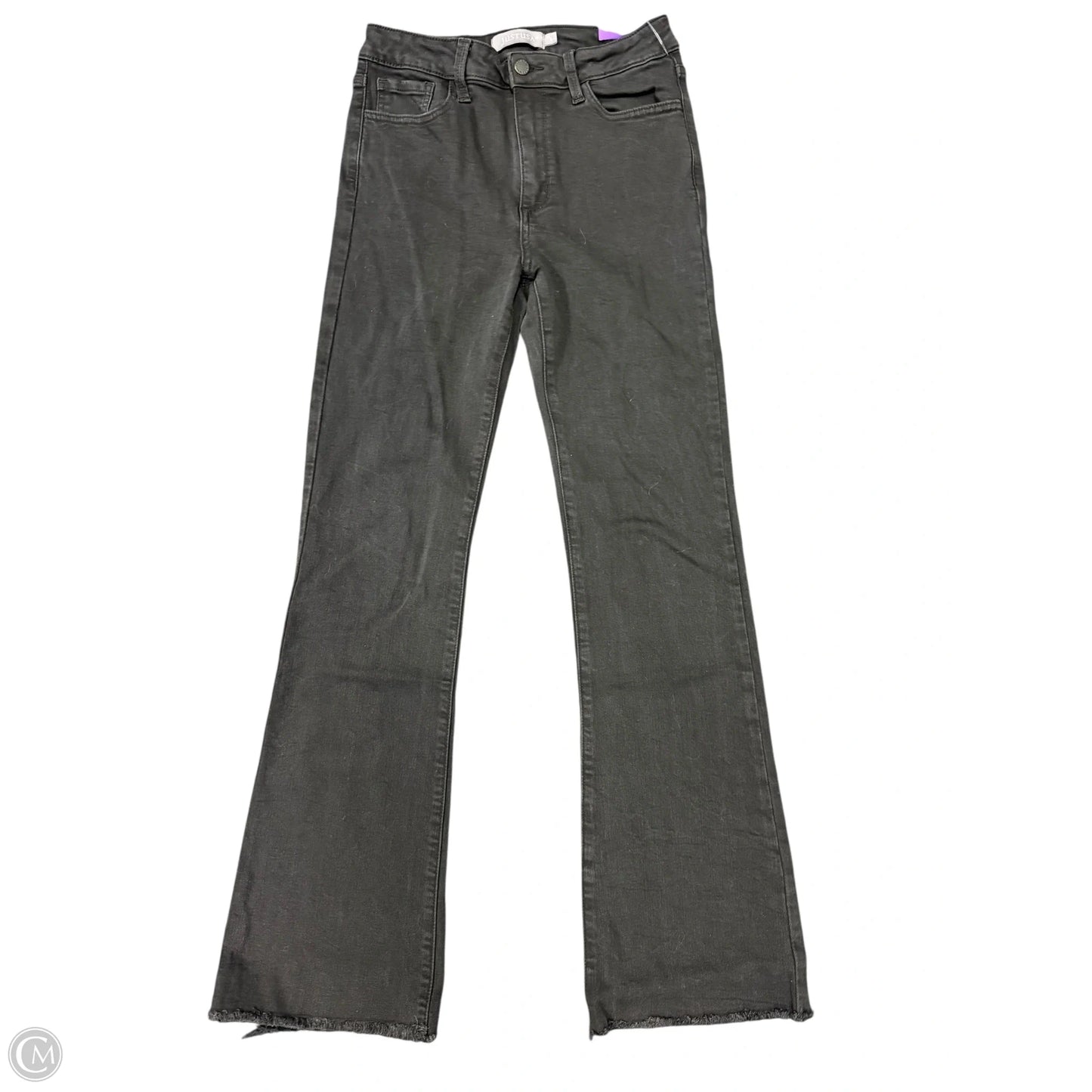 Jeans Flared By Cmc In Black Denim, Size: 6