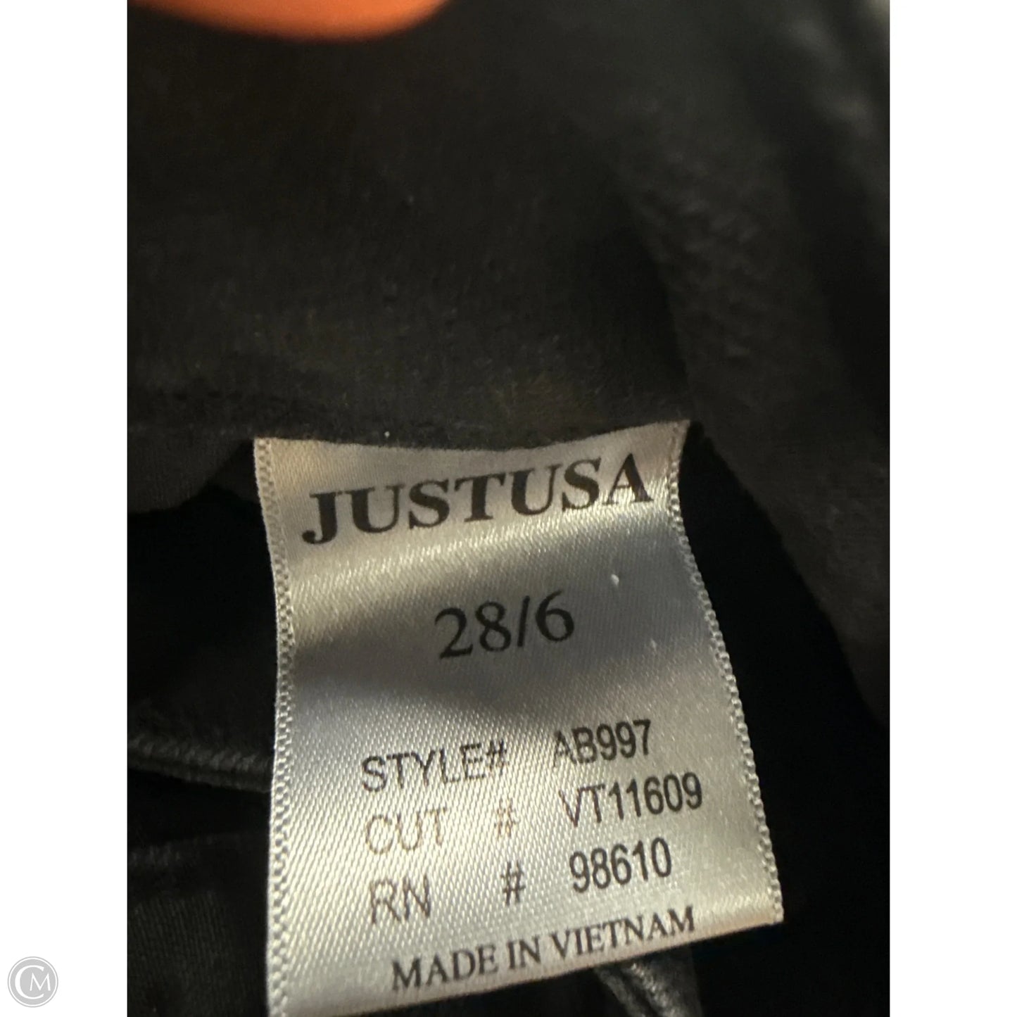 Jeans Flared By Cmc In Black Denim, Size: 6