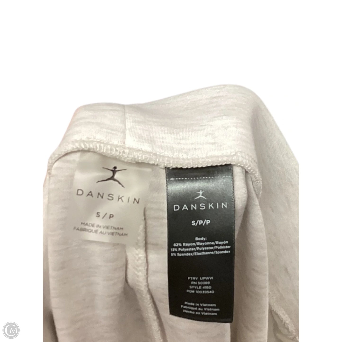 Athletic Pants By Danskin In Grey, Size: S