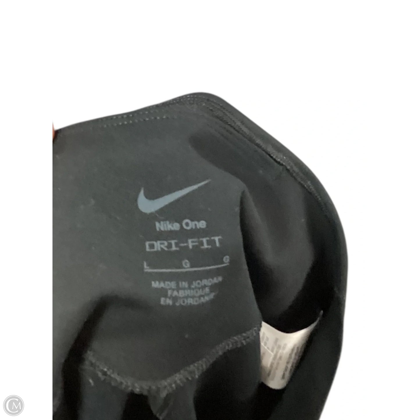 Athletic Leggings By Nike Apparel In Black, Size: L