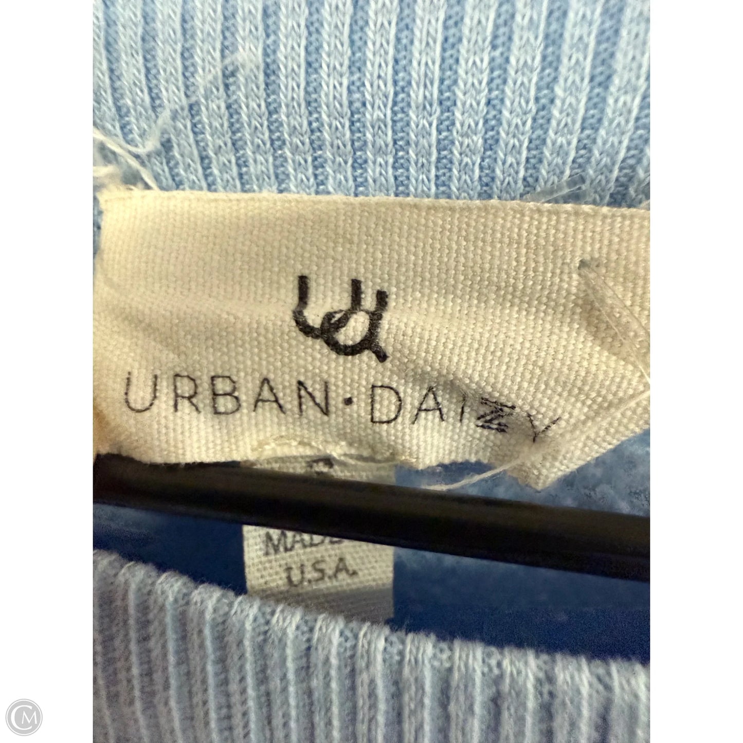 Sweatshirt Crewneck By Clothes Mentor In Blue, Size: S